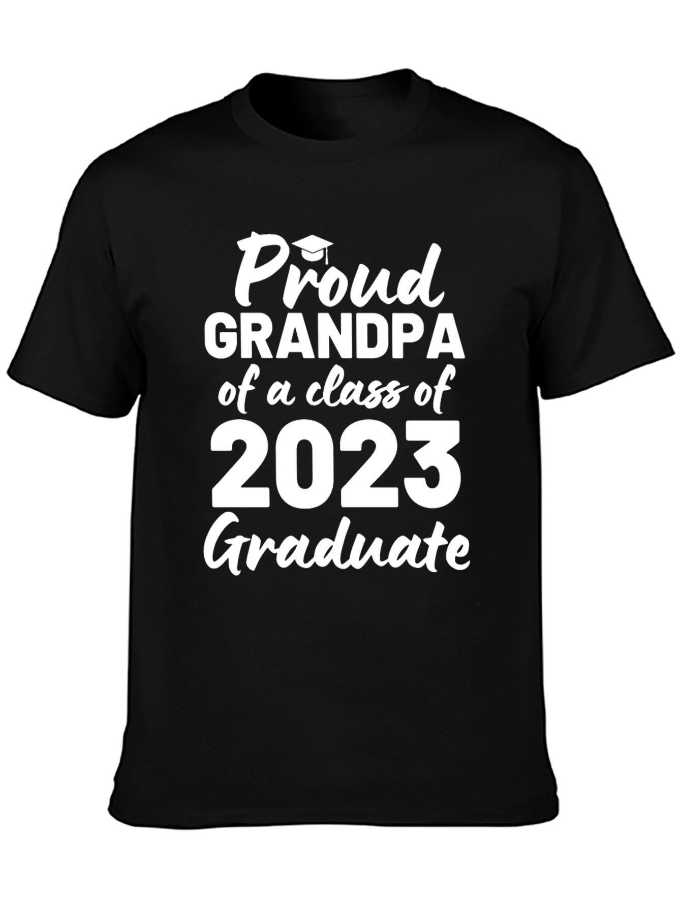 Proud Grandpa Class of 2023 Graduate T-Shirt