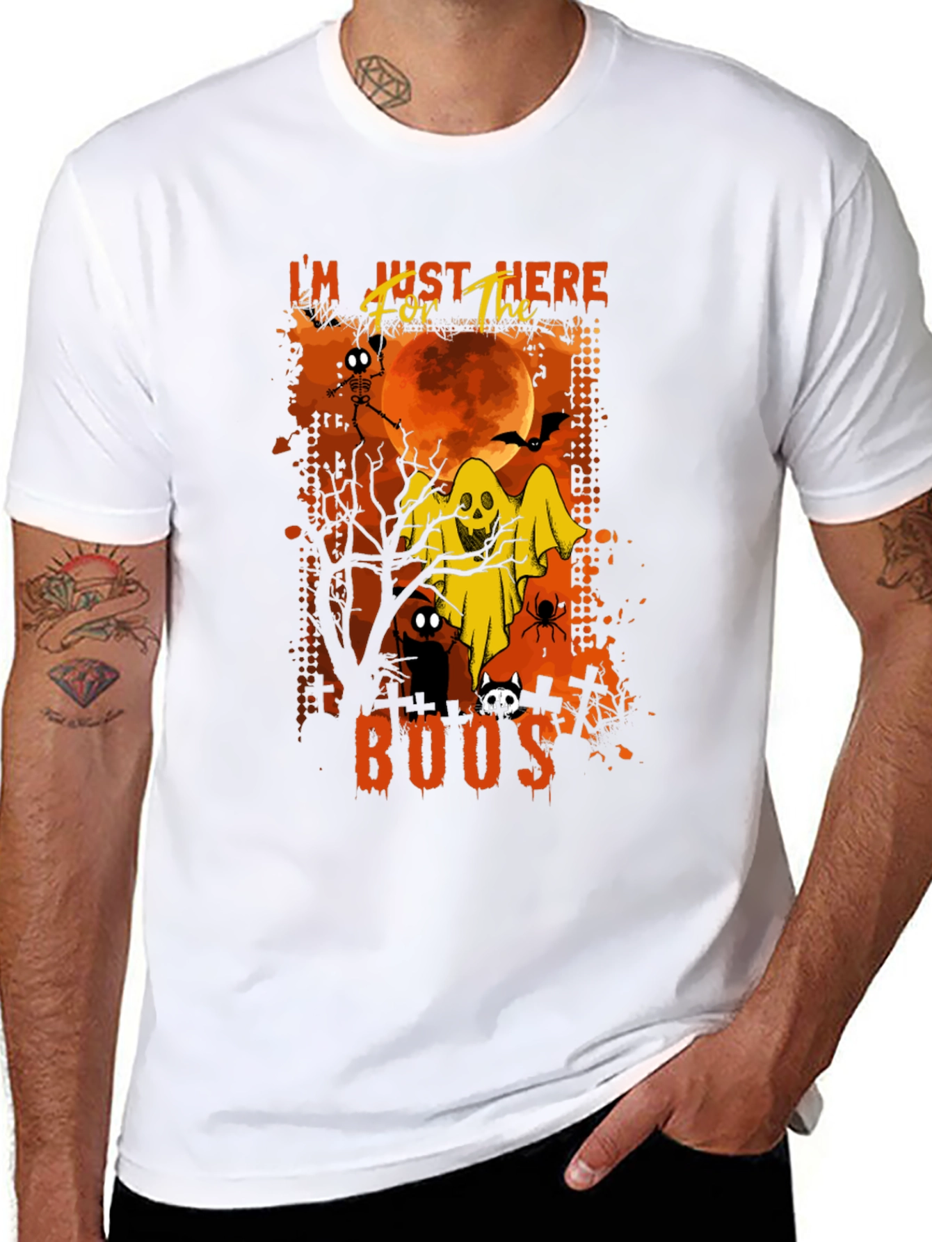 Halloween Boo Crew Graphic Tee