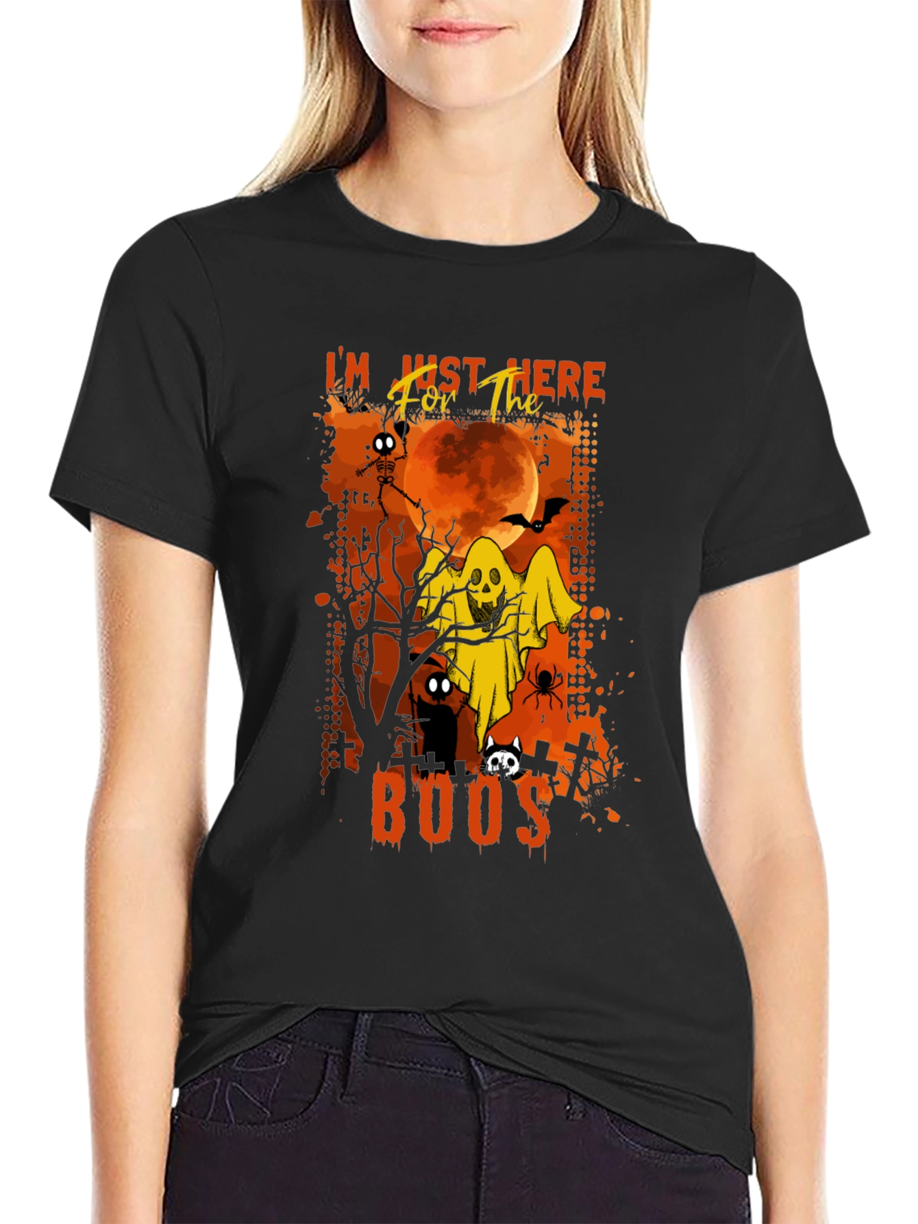 Halloween Boo Crew Graphic Tee