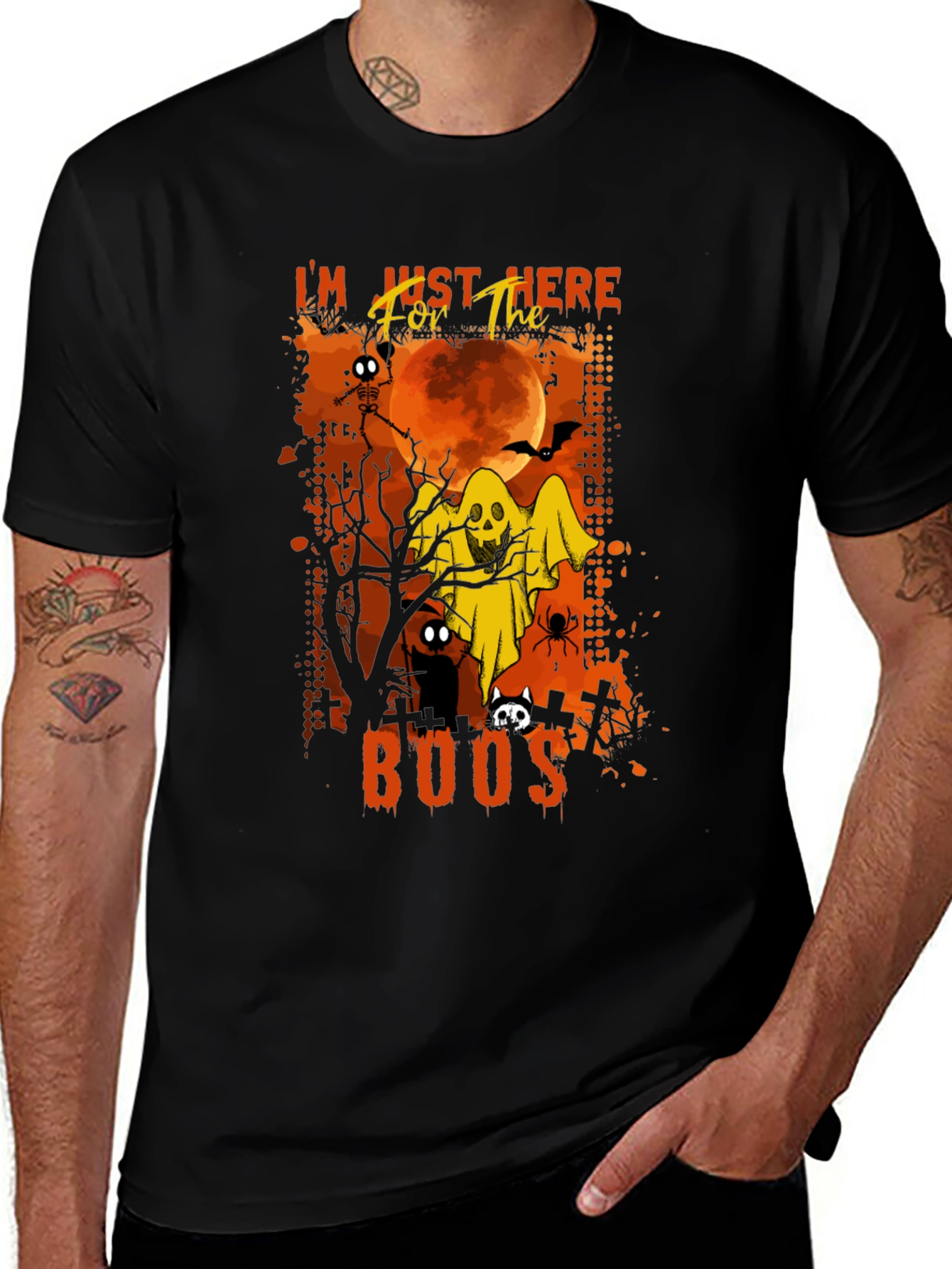 Halloween Boo Crew Graphic Tee