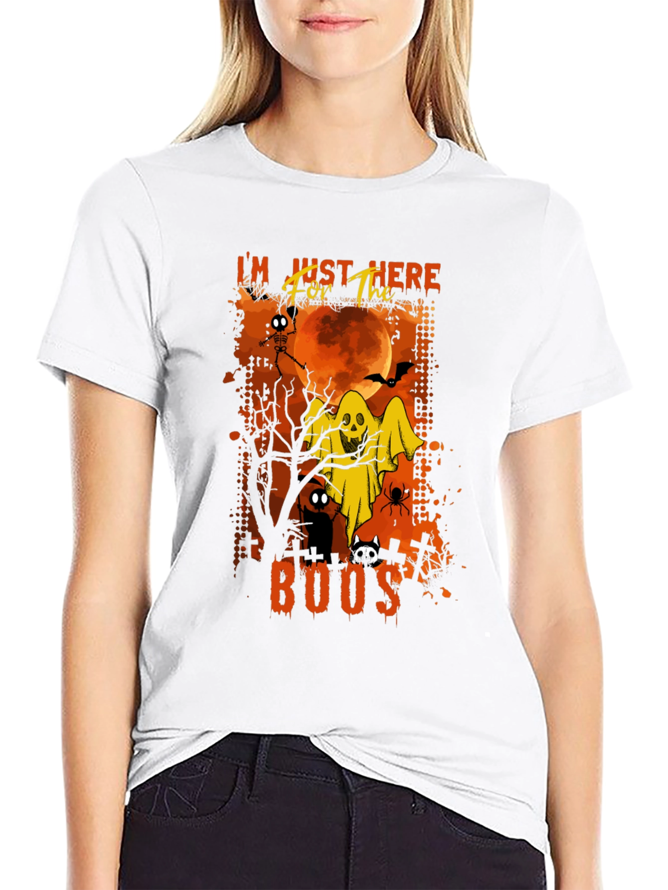 Halloween Boo Crew Graphic Tee