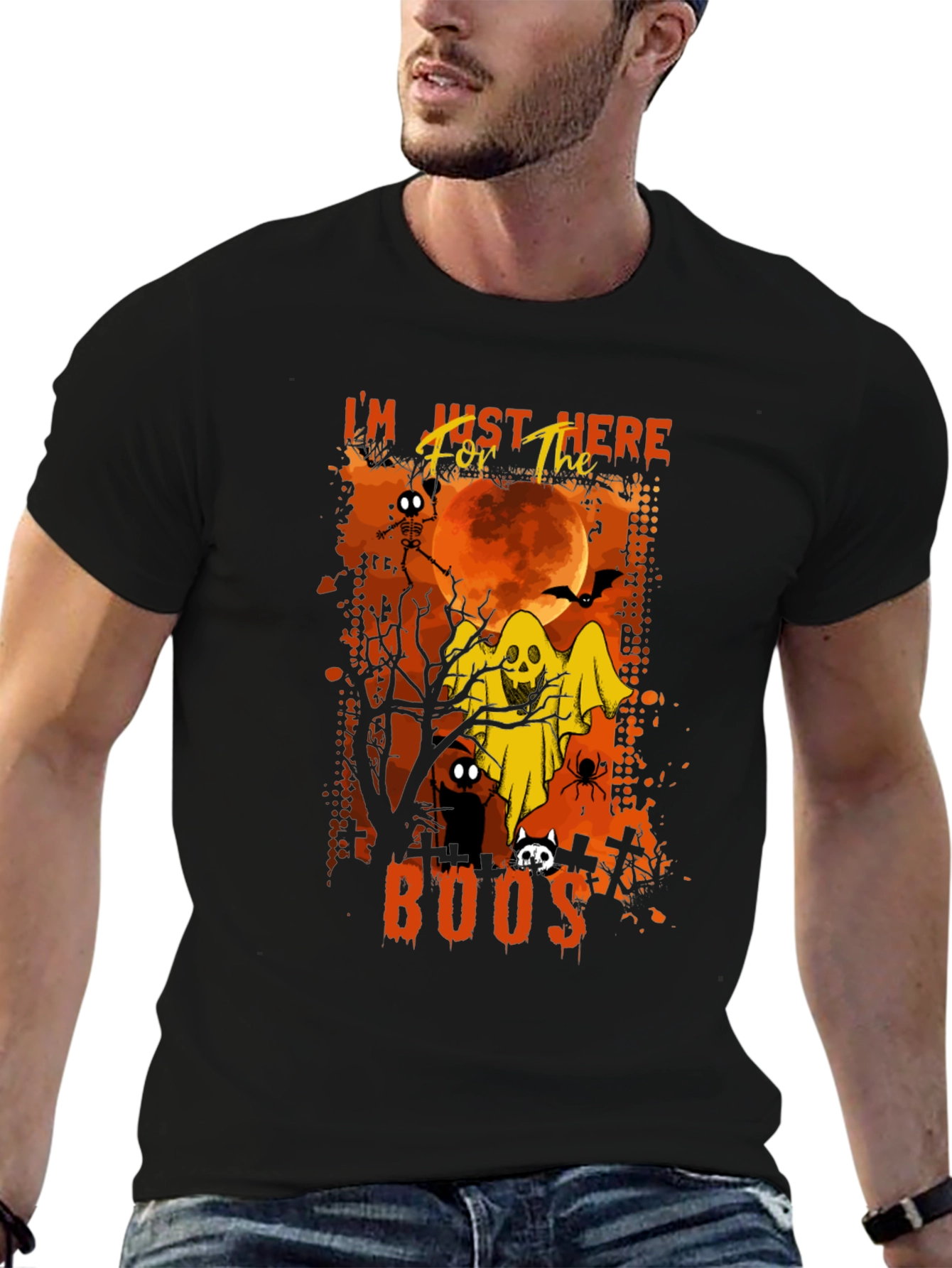 Halloween Boo Crew Graphic Tee