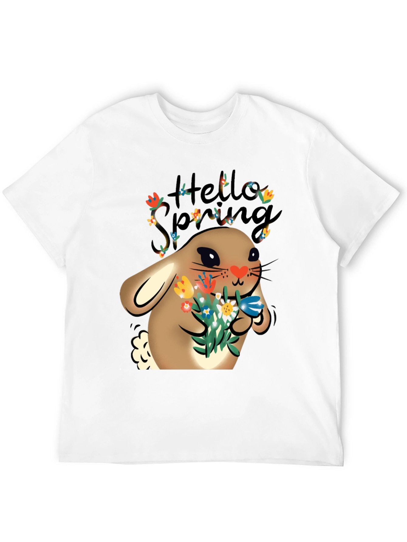 Cute Bunny Spring T-Shirt