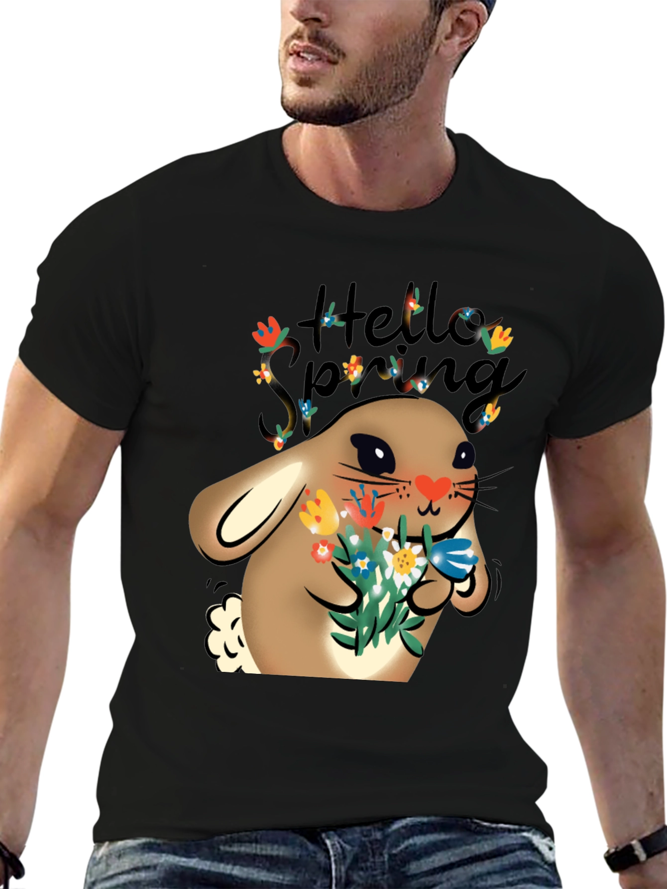 Cute Bunny Spring T-Shirt