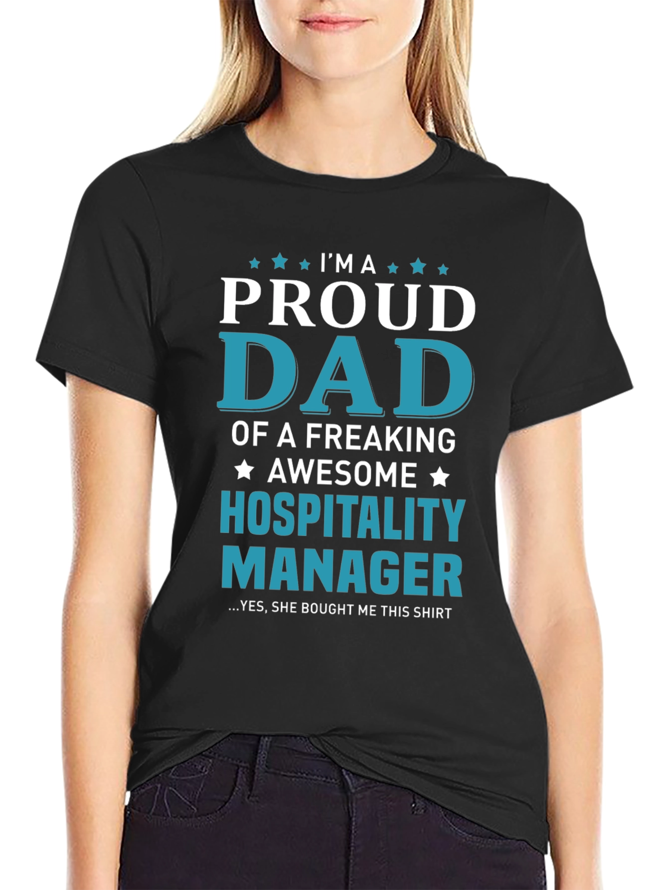 Proud Dad of a Hospitality Manager T-Shirt