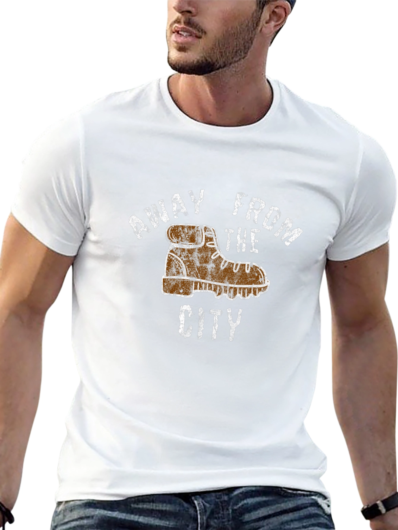 Away From The City Graphic T-Shirt