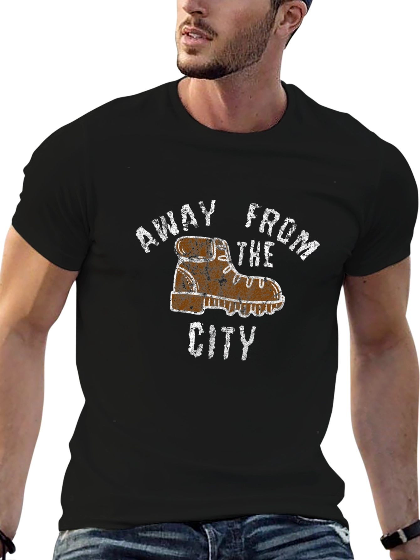 Away From The City Graphic T-Shirt