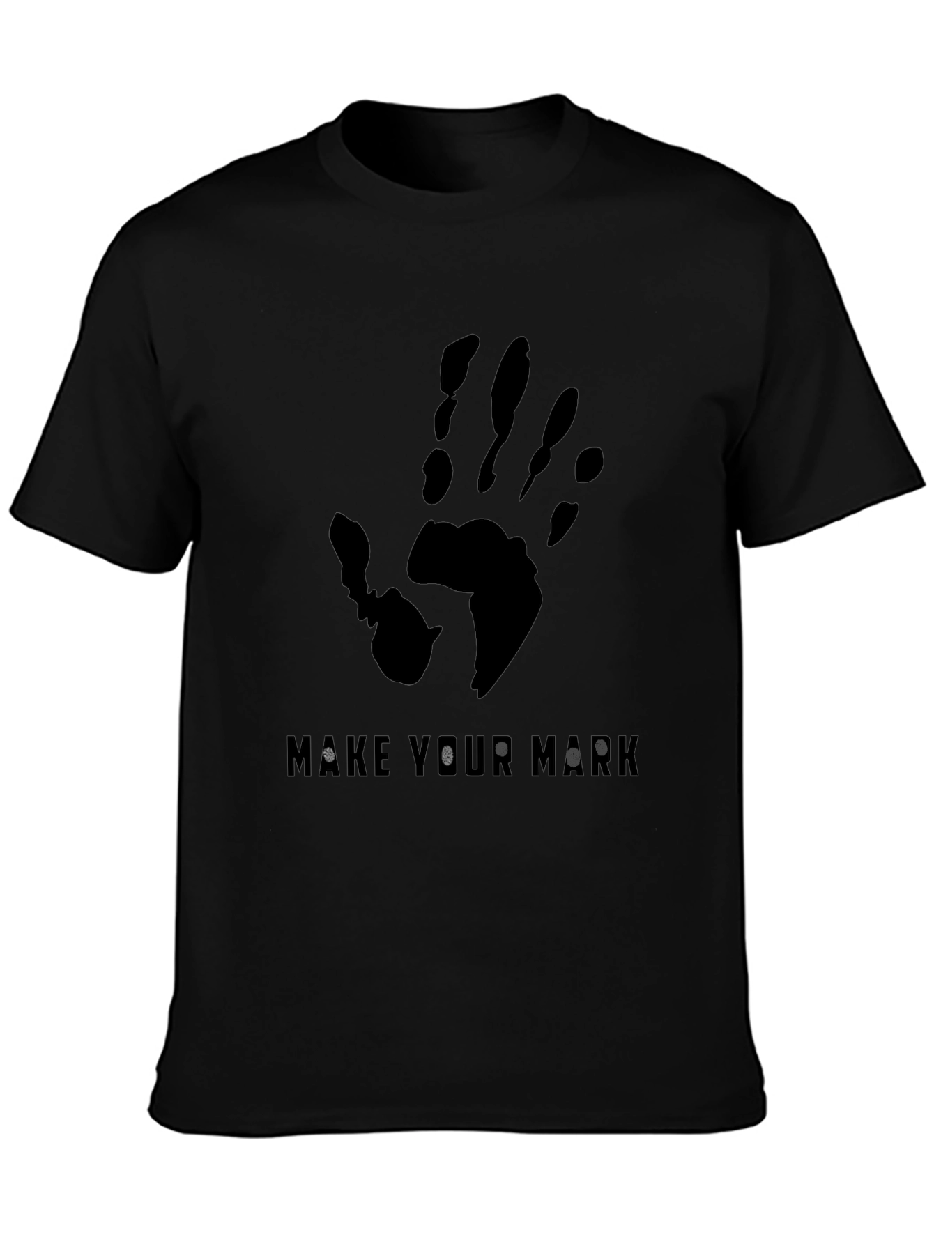 Make Your Mark Graphic T-Shirt - Black