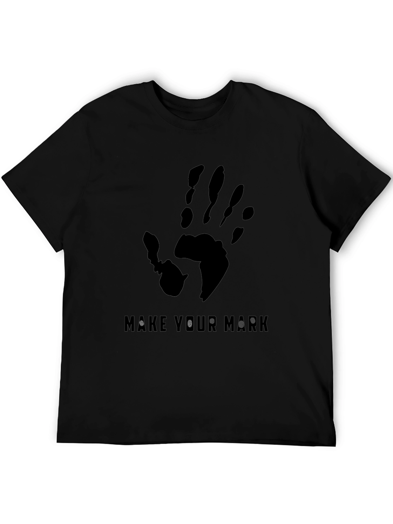 Make Your Mark Graphic T-Shirt - Black