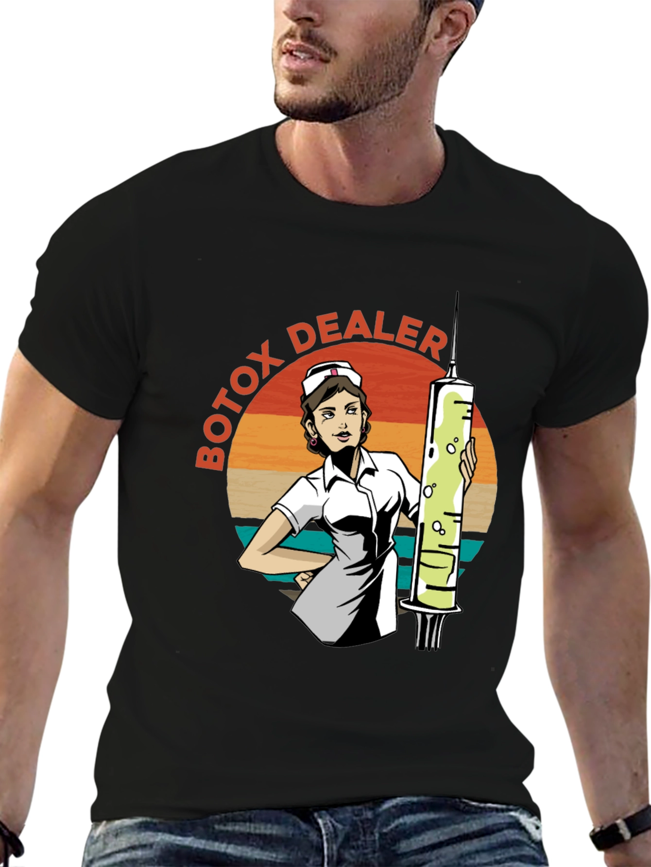Botox Dealer T-Shirt - Novelty Graphic Tee