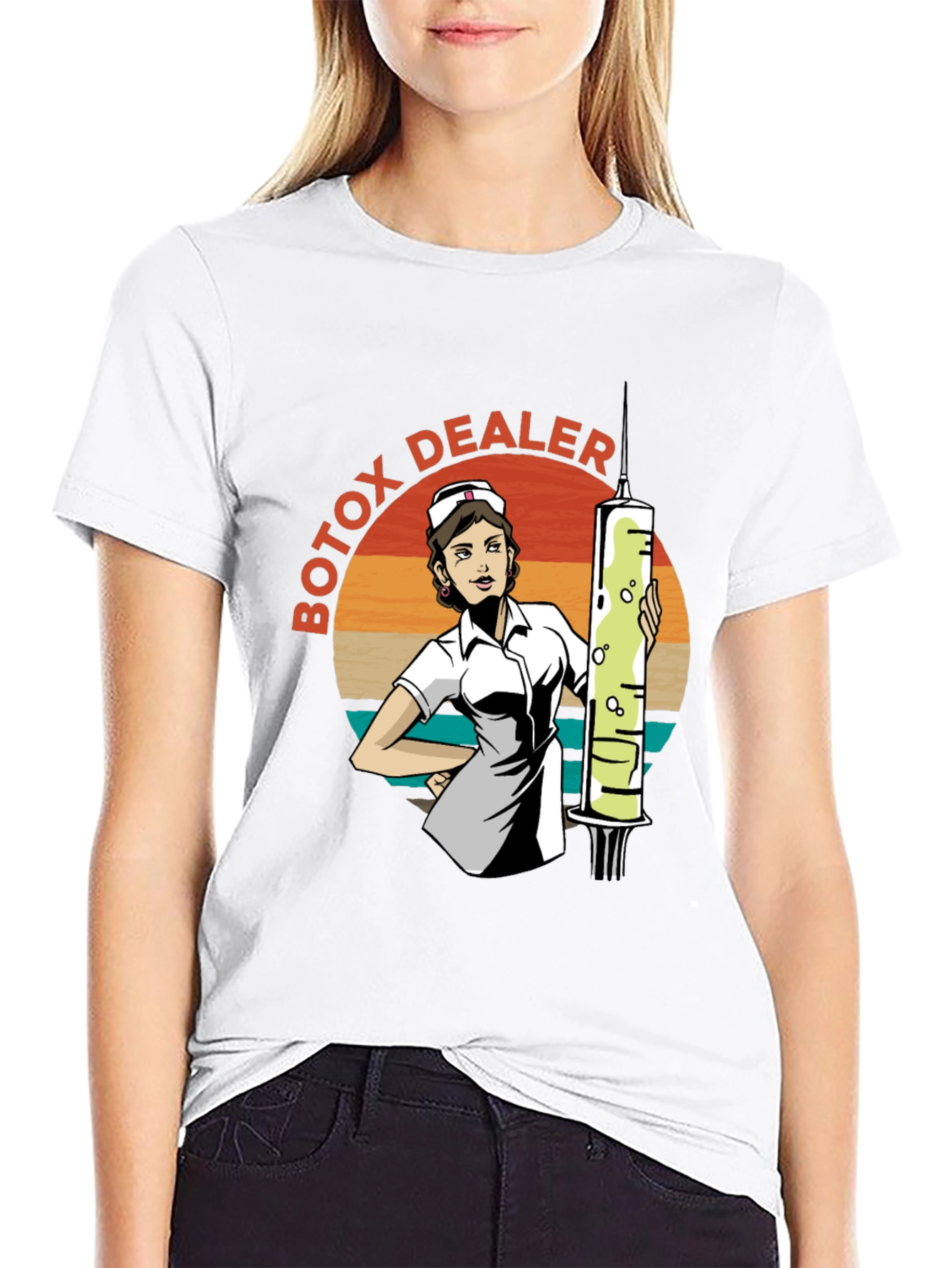 Botox Dealer T-Shirt - Novelty Graphic Tee