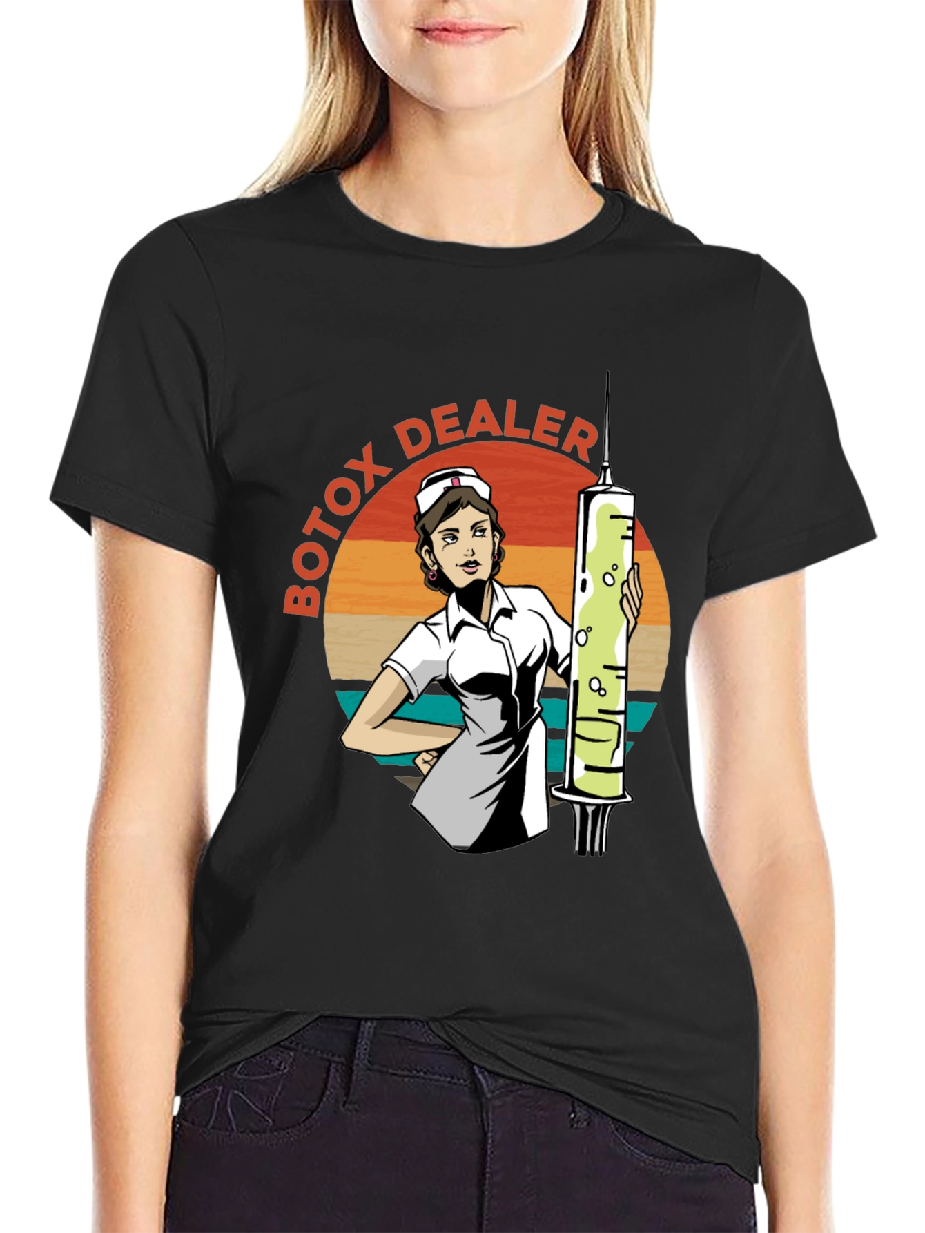 Botox Dealer T-Shirt - Novelty Graphic Tee