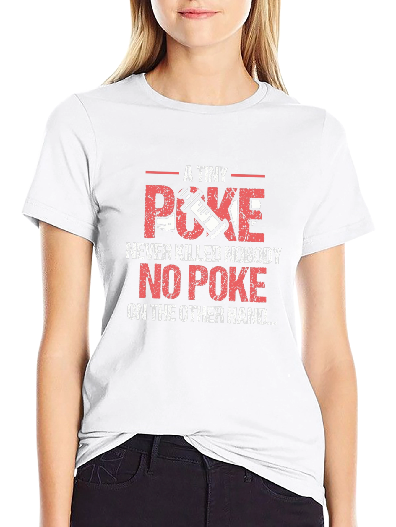 A Tiny Poke T-Shirt Funny Vaccine Gift