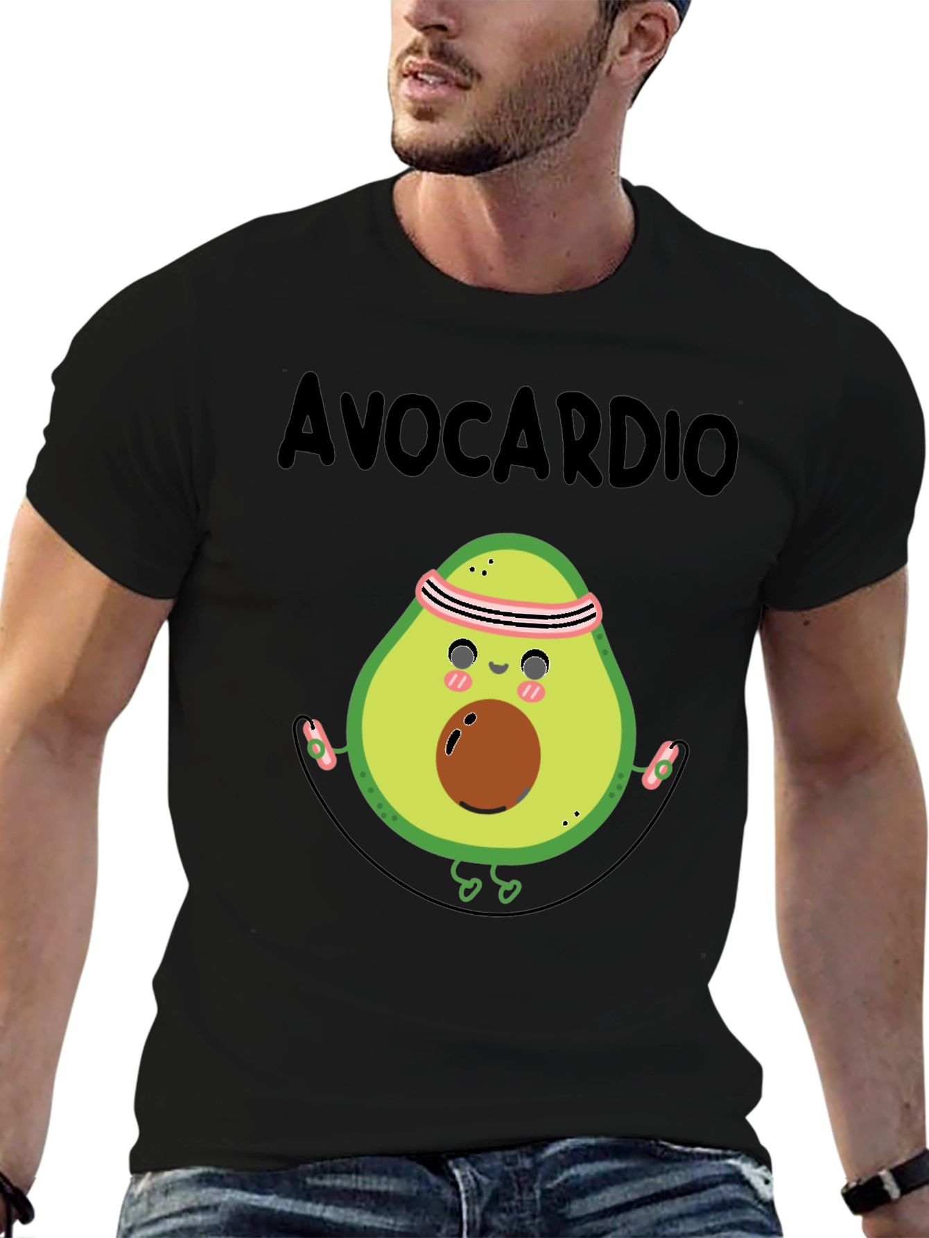Avocardio Funny Workout T-Shirt