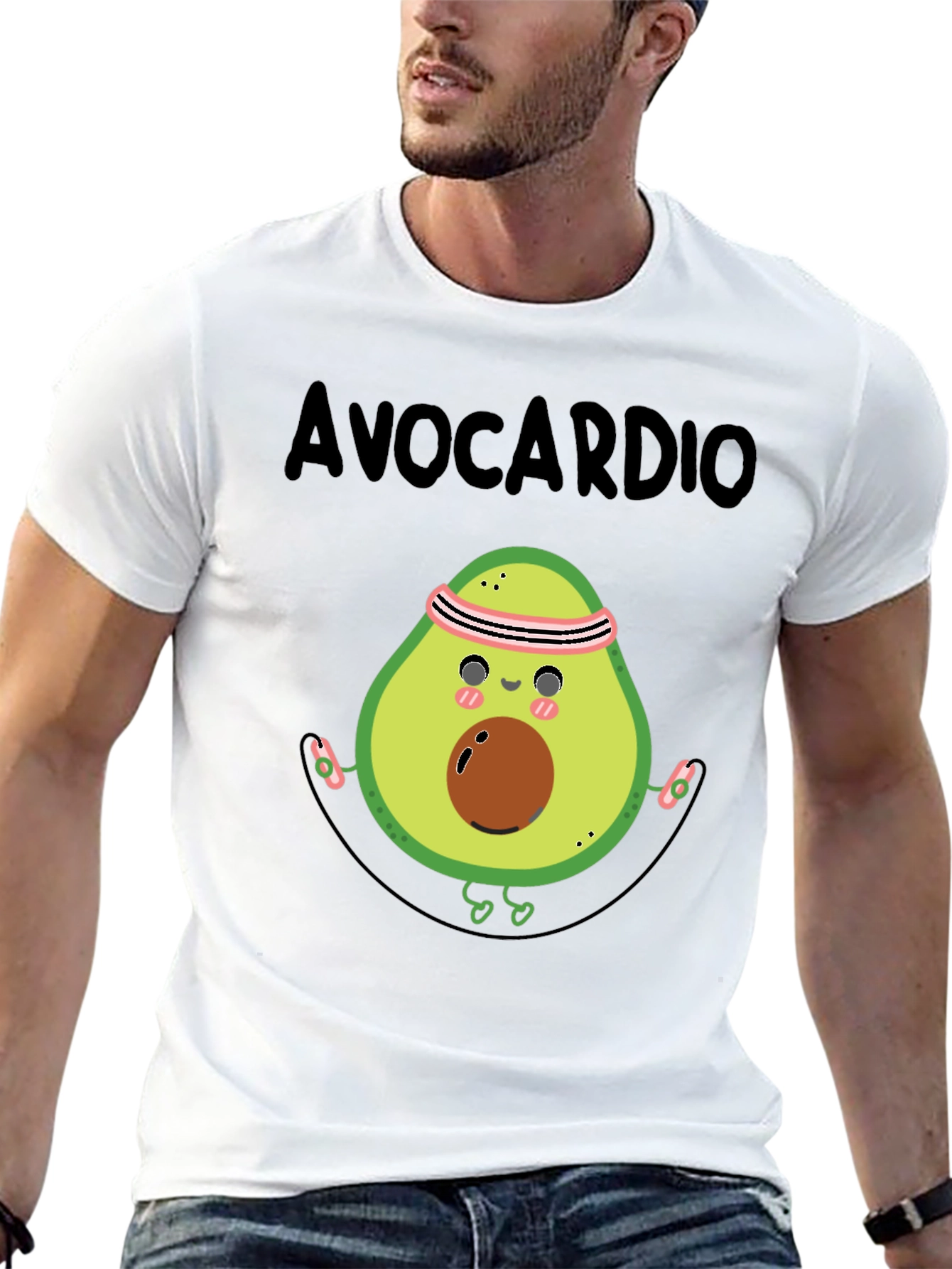 Avocardio Funny Workout T-Shirt