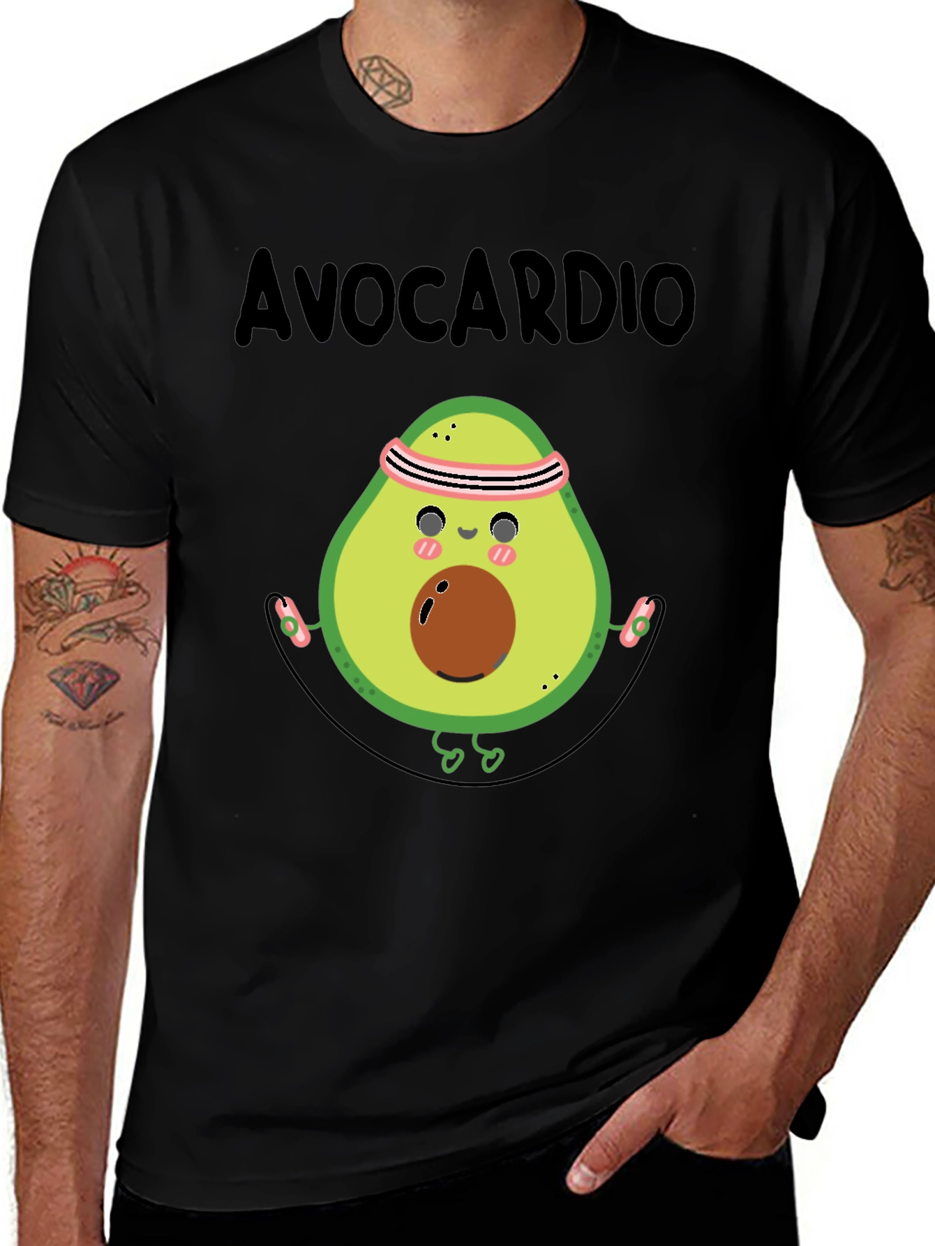 Avocardio Funny Workout T-Shirt