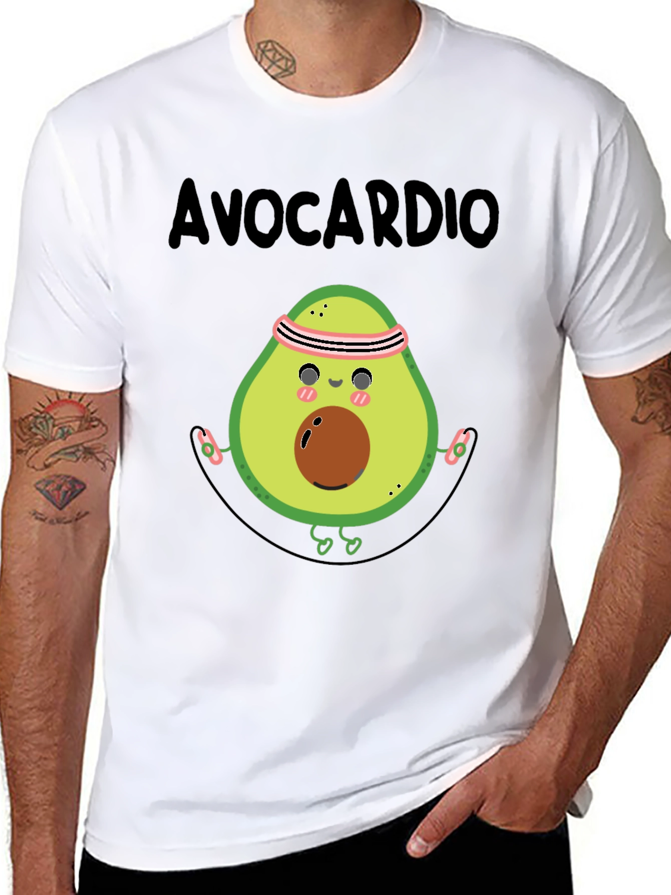 Avocardio Funny Workout T-Shirt