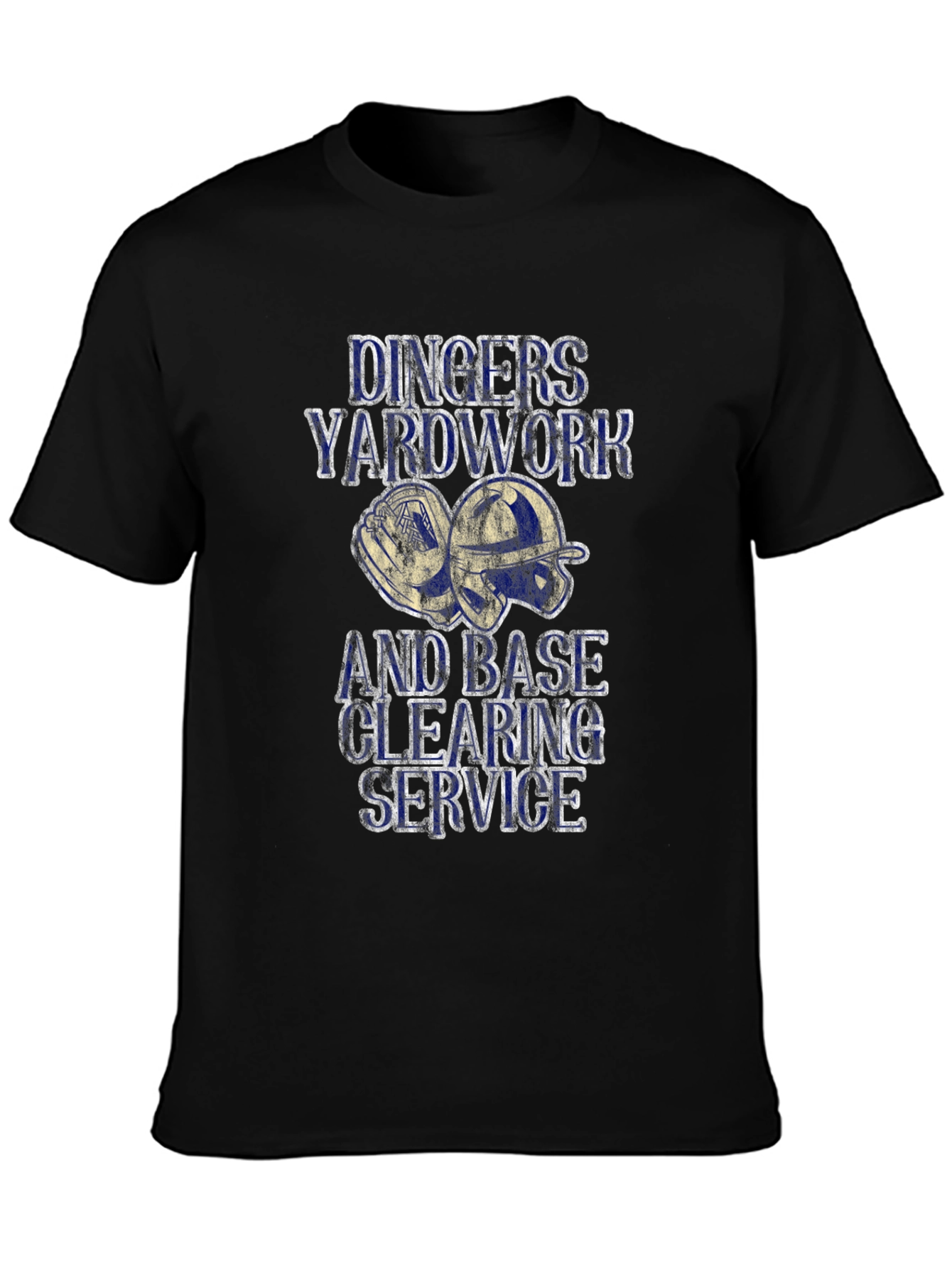 Dinger Yardwork Baseball T-Shirt