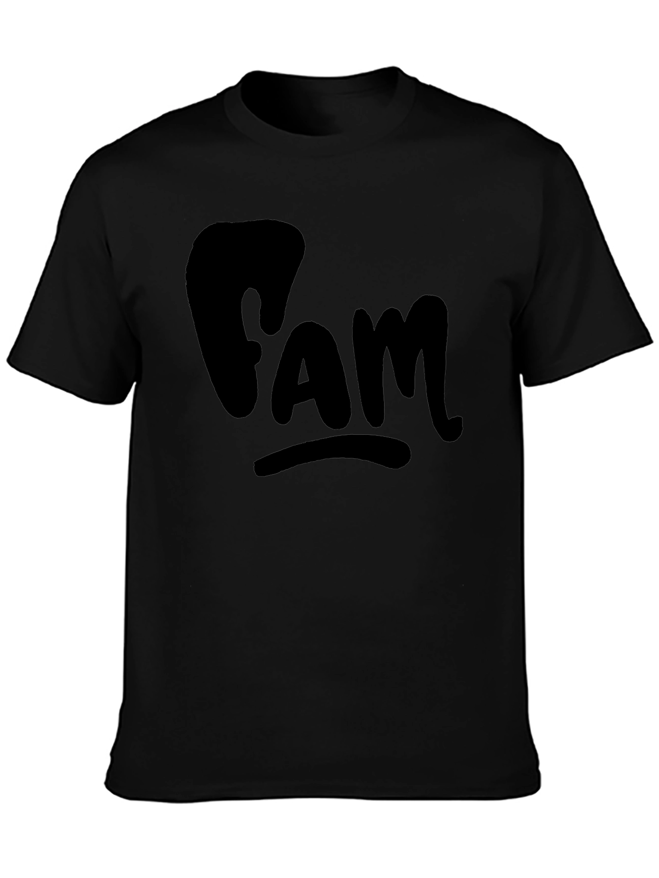 FAM Black T-Shirt - Casual Comfort