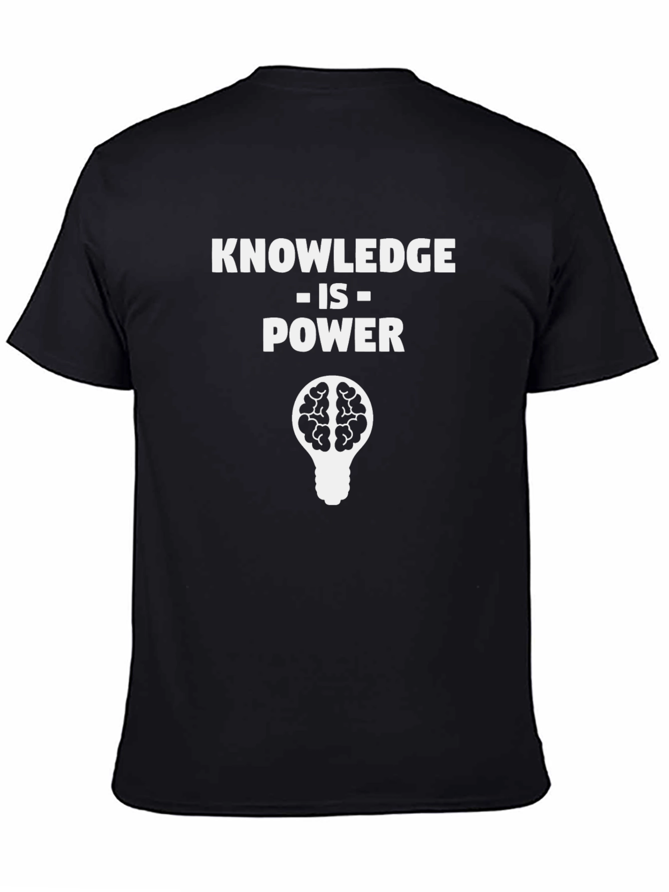 Knowledge Is Power Brain T-Shirt
