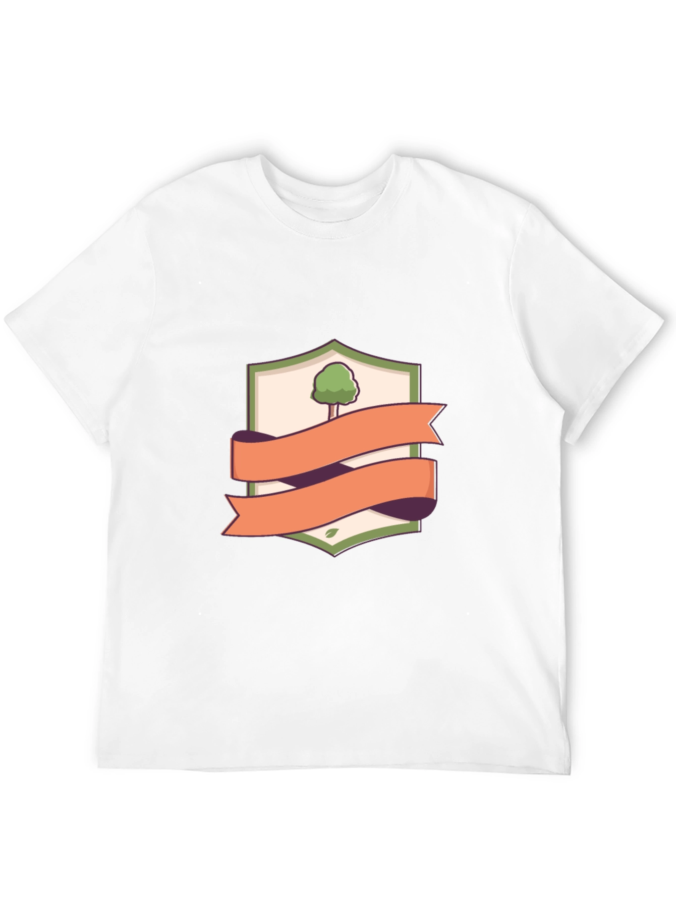 Nature Shield Graphic Tee - Classic Black T-Shirt