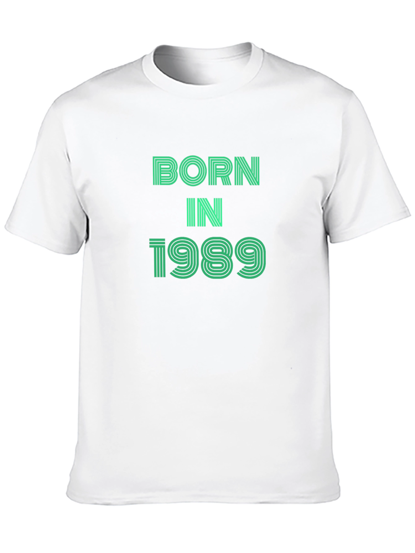Born In 1989 Graphic Tee - Black