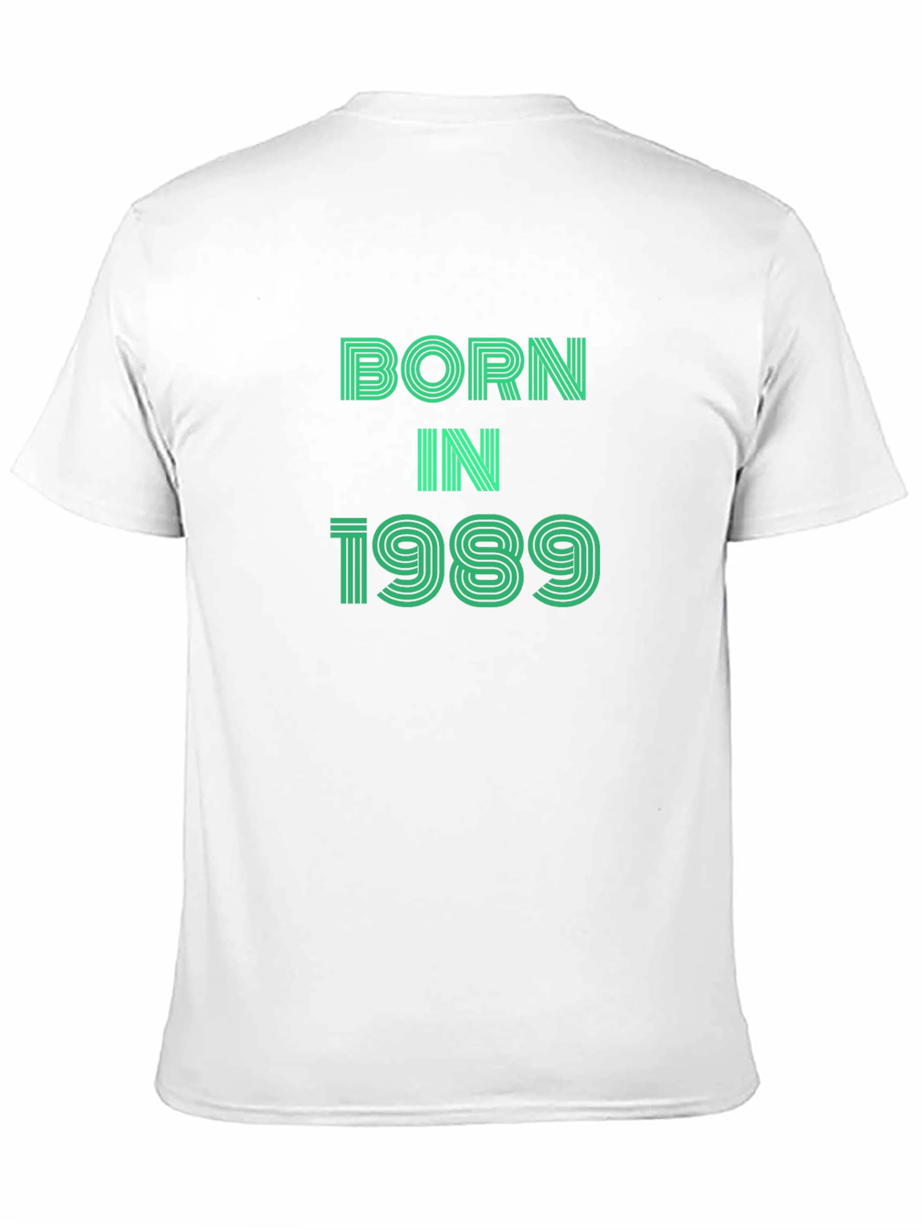 Born In 1989 Graphic Tee - Black