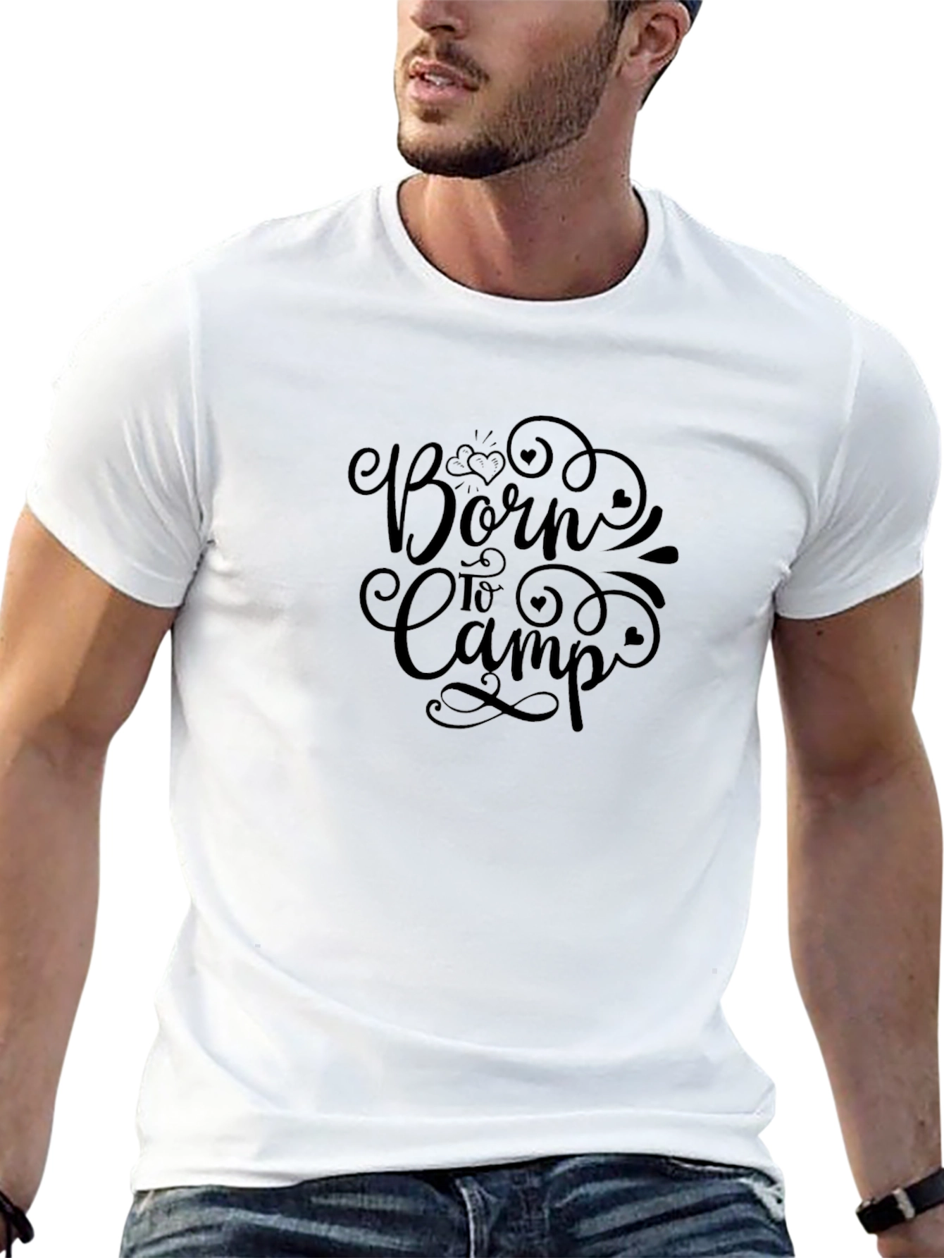 Born to Camp T-Shirt - Adventure Ready!
