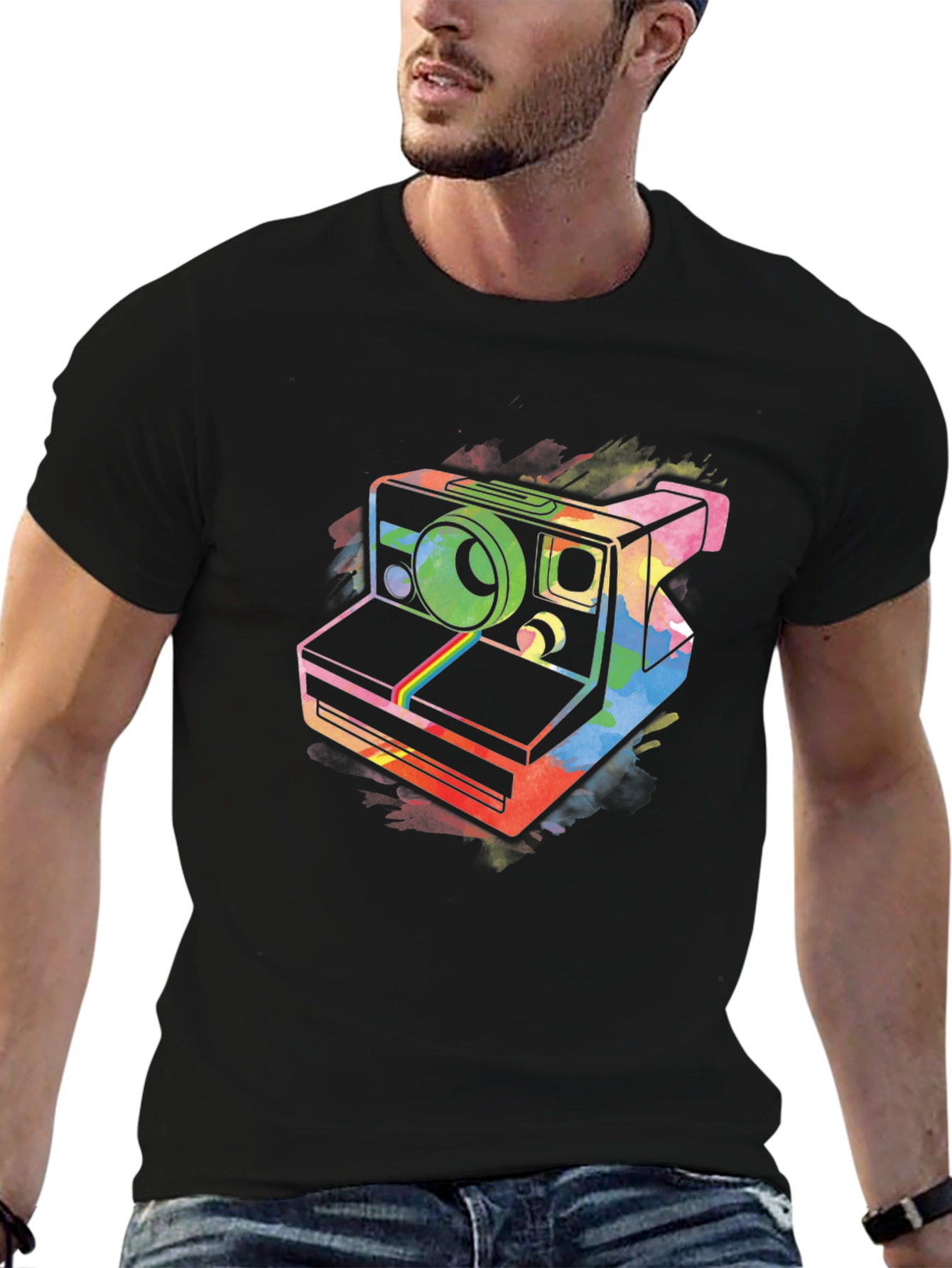 Retro Camera Graphic Tee