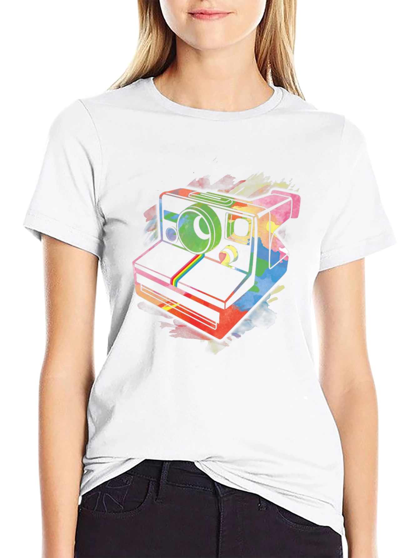 Retro Camera Graphic Tee
