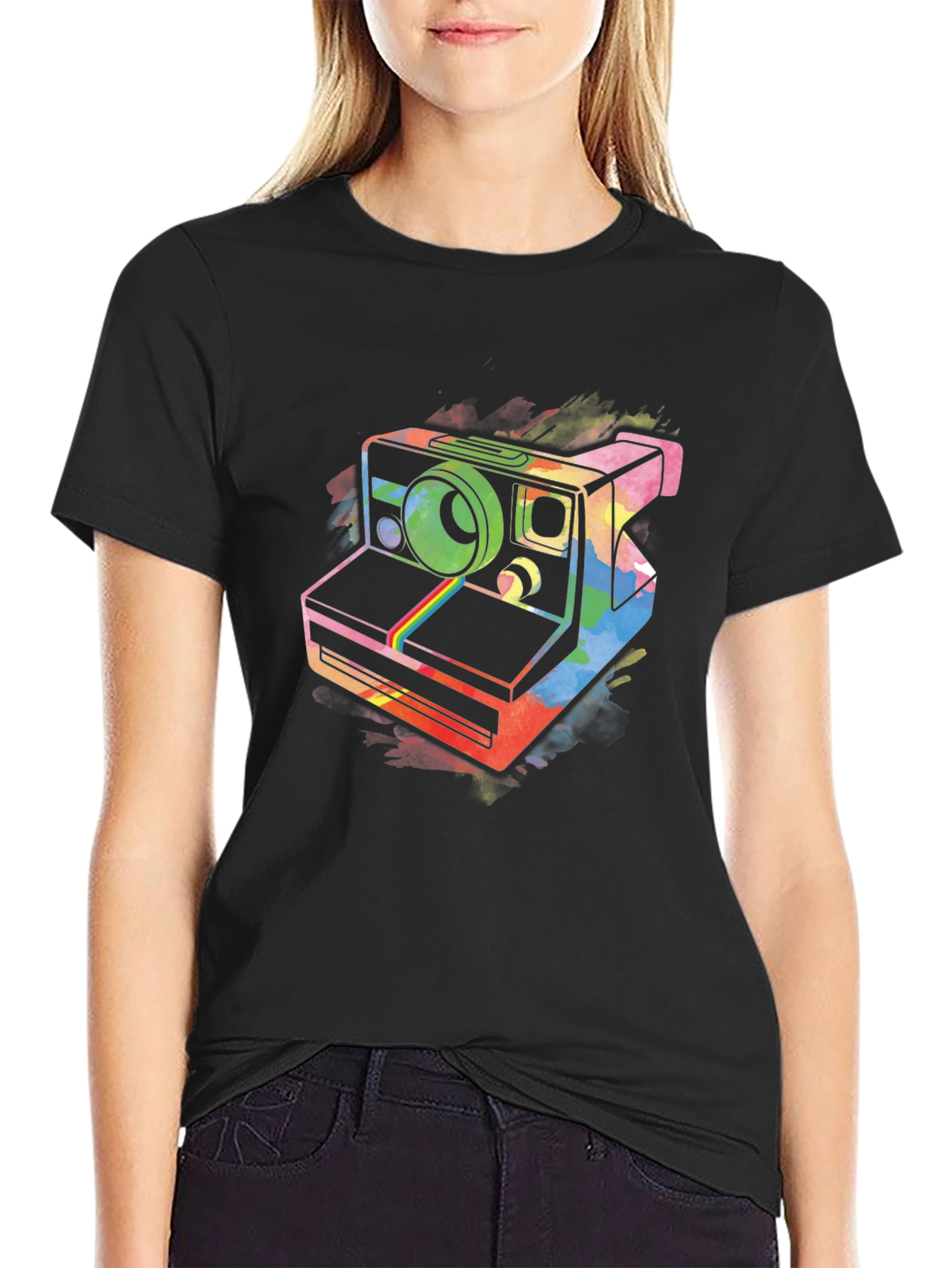 Retro Camera Graphic Tee