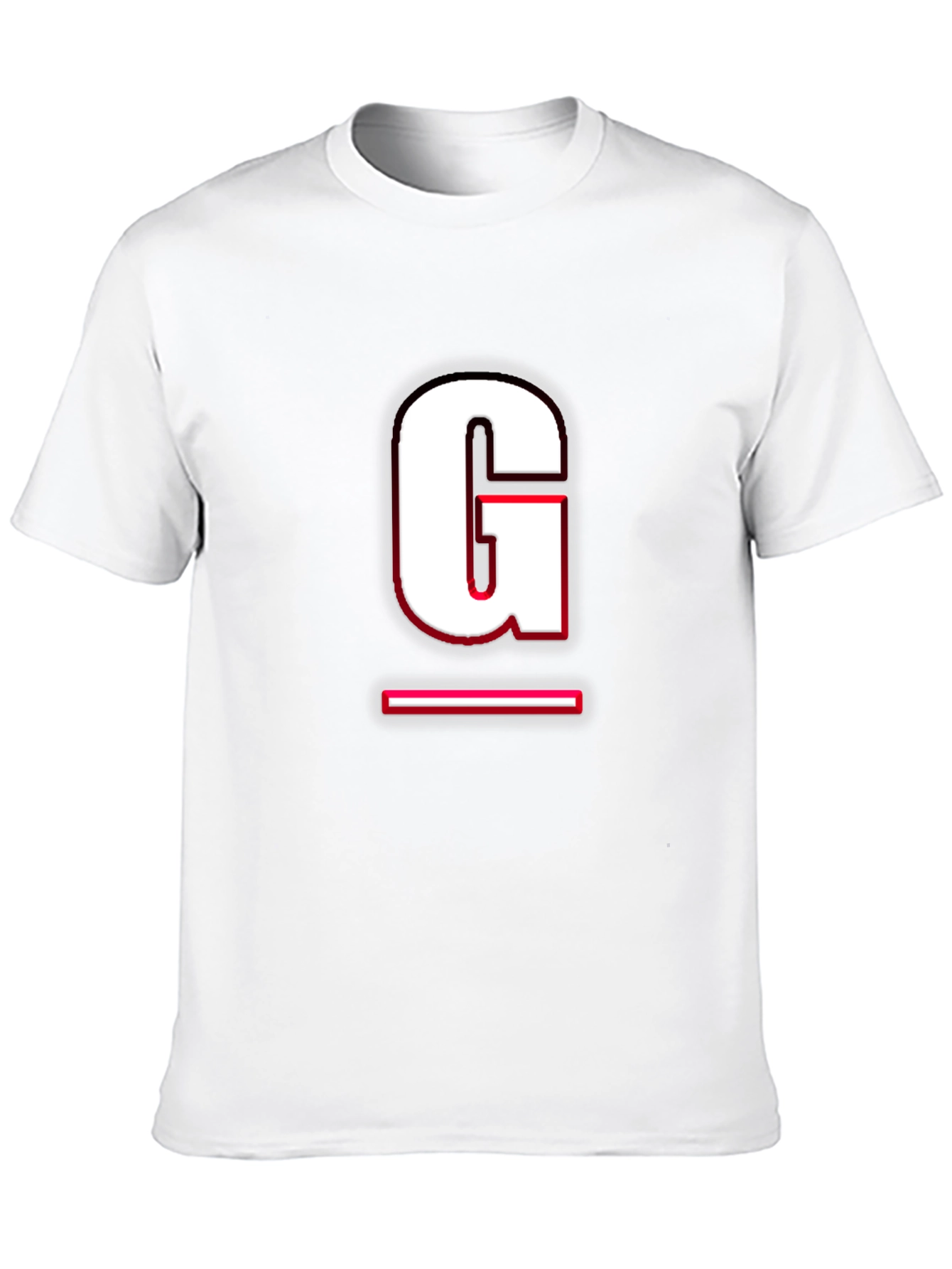 Bold Initial G Black T-Shirt