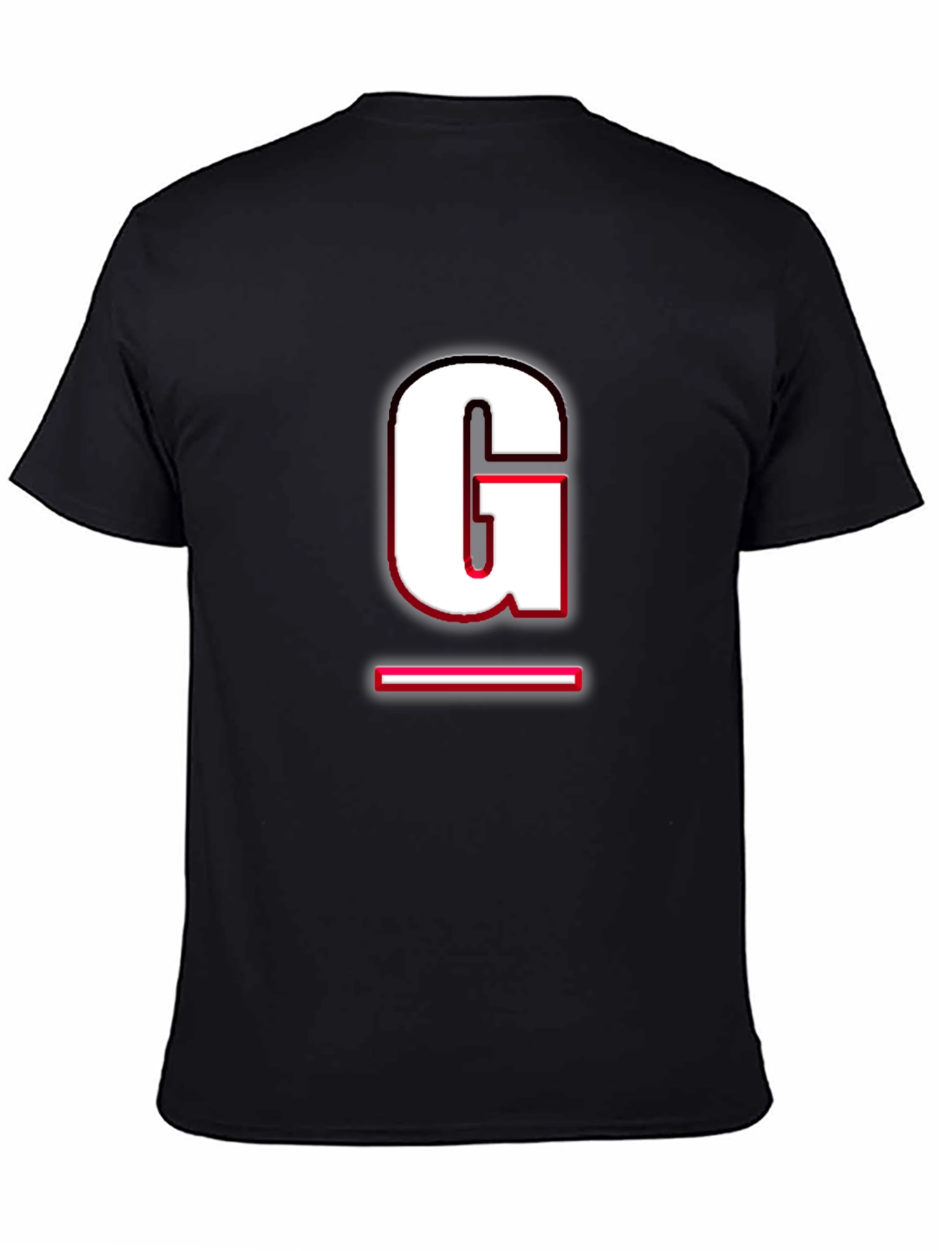 Bold Initial G Black T-Shirt