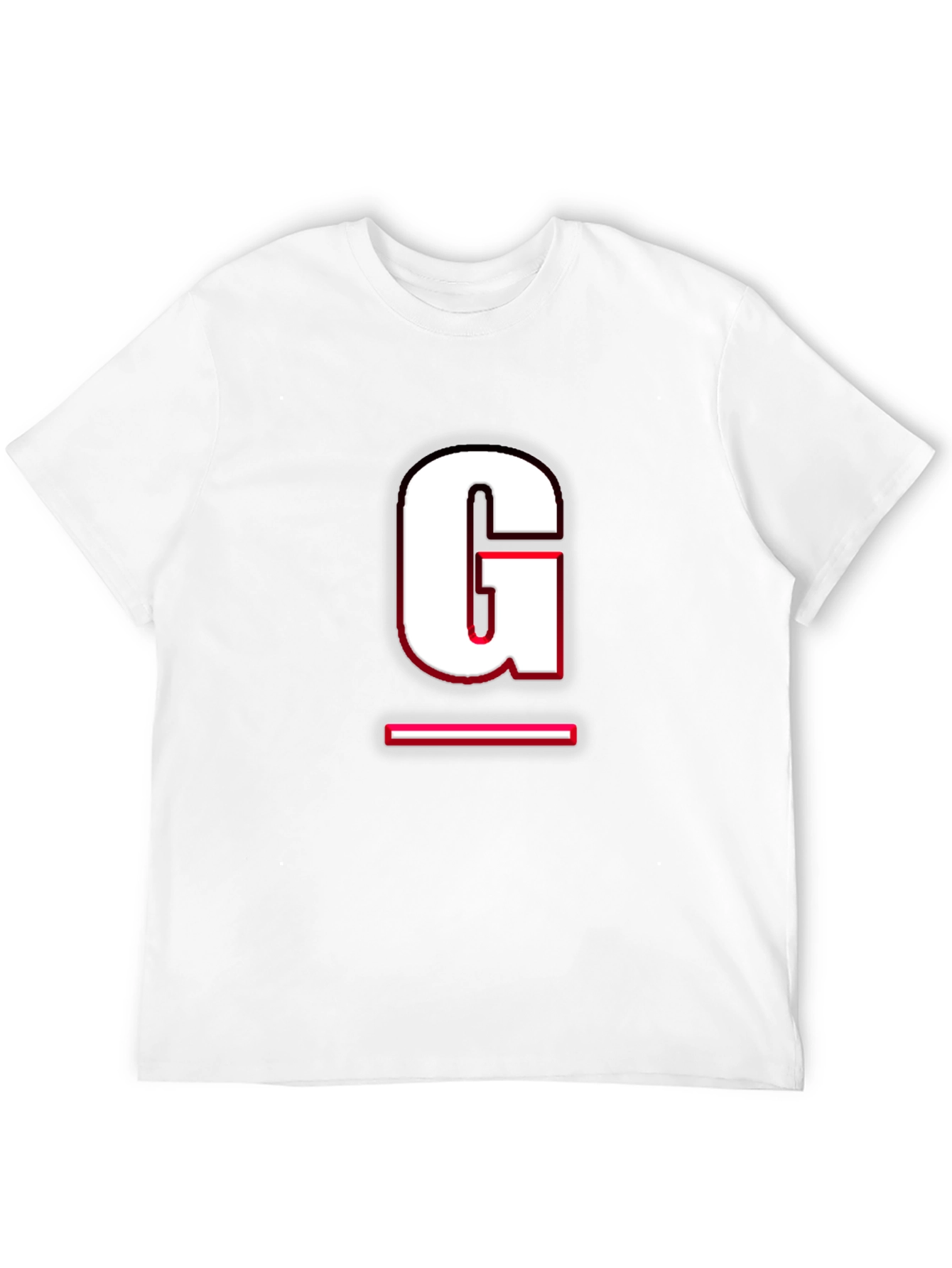 Bold Initial G Black T-Shirt