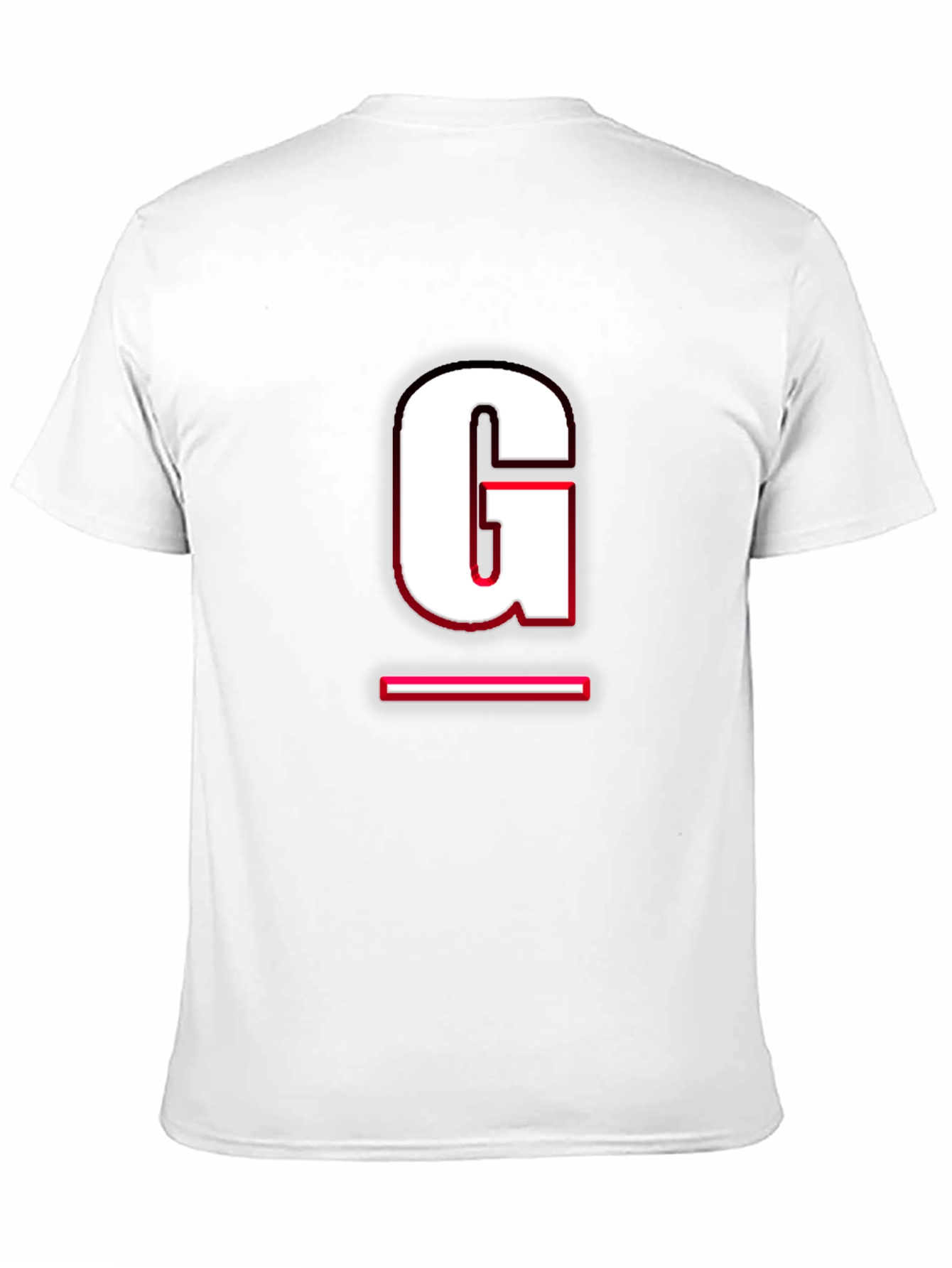Bold Initial G Black T-Shirt