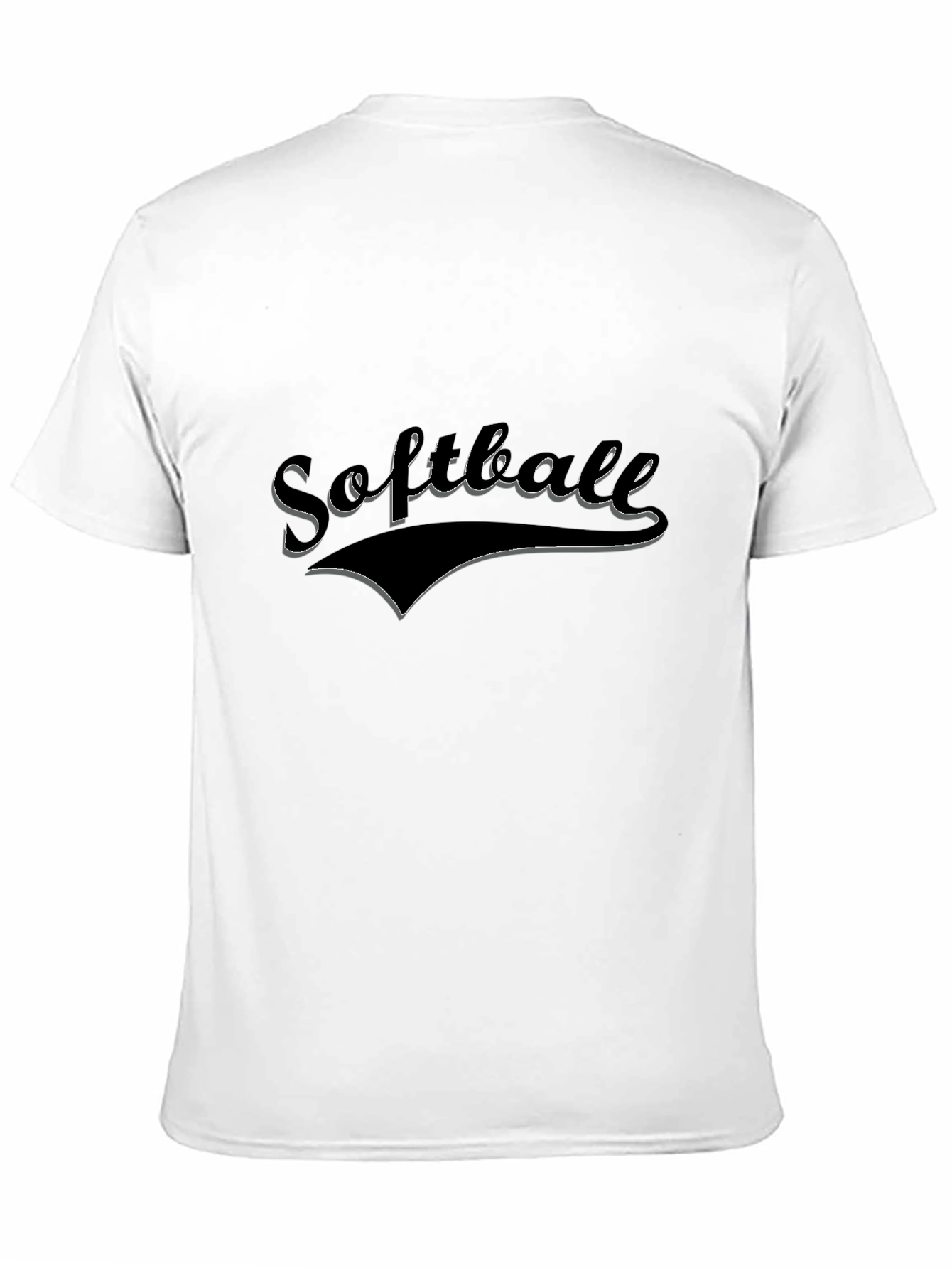 Softball Graphic Tee - Black T-Shirt