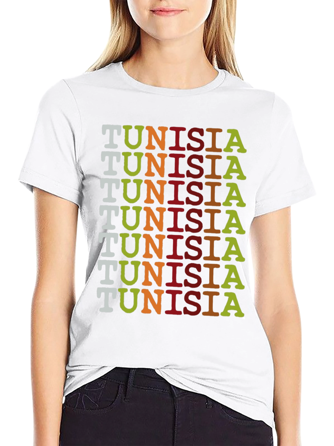 Tunisia Retro T-Shirt