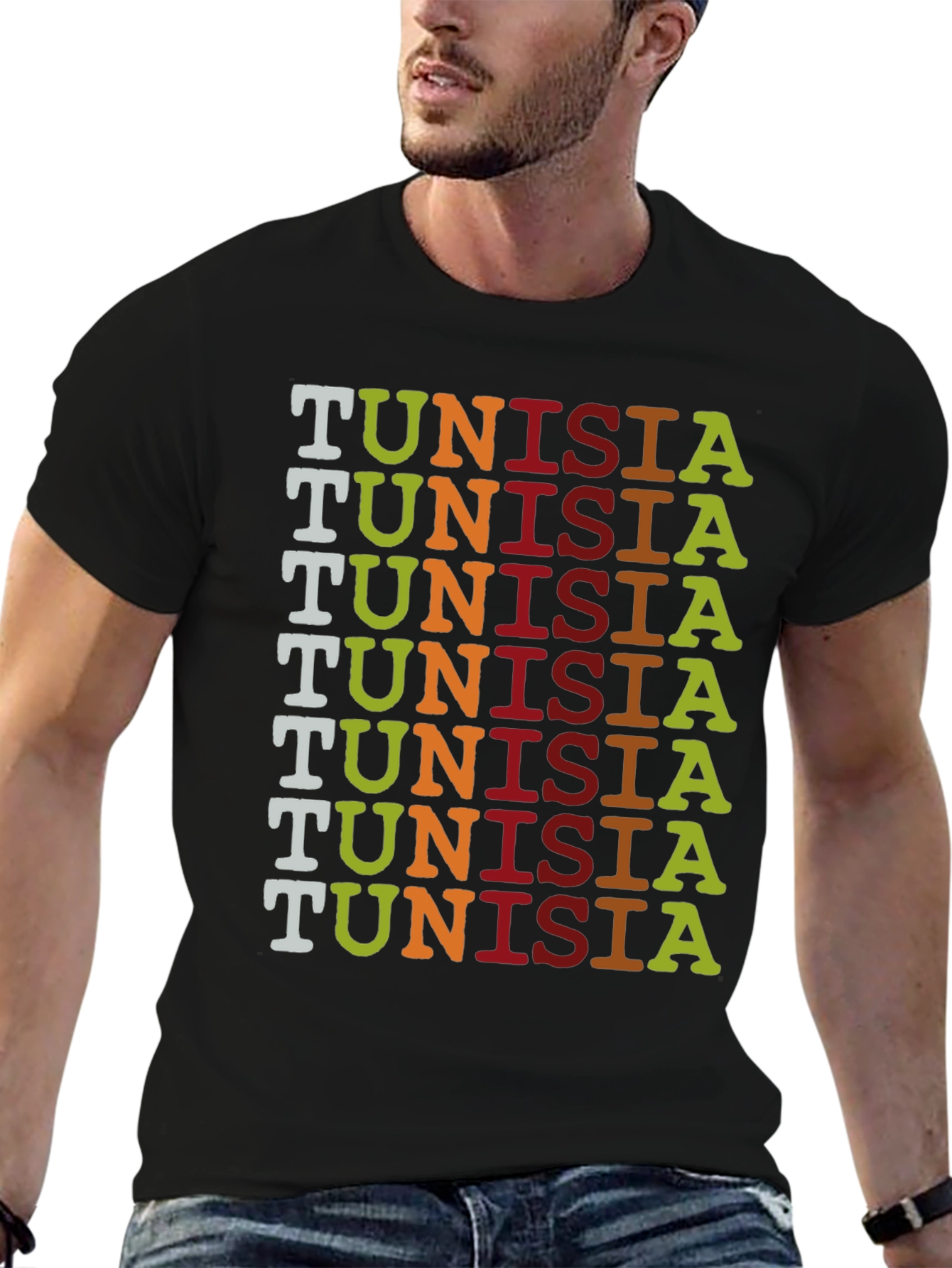 Tunisia Retro T-Shirt