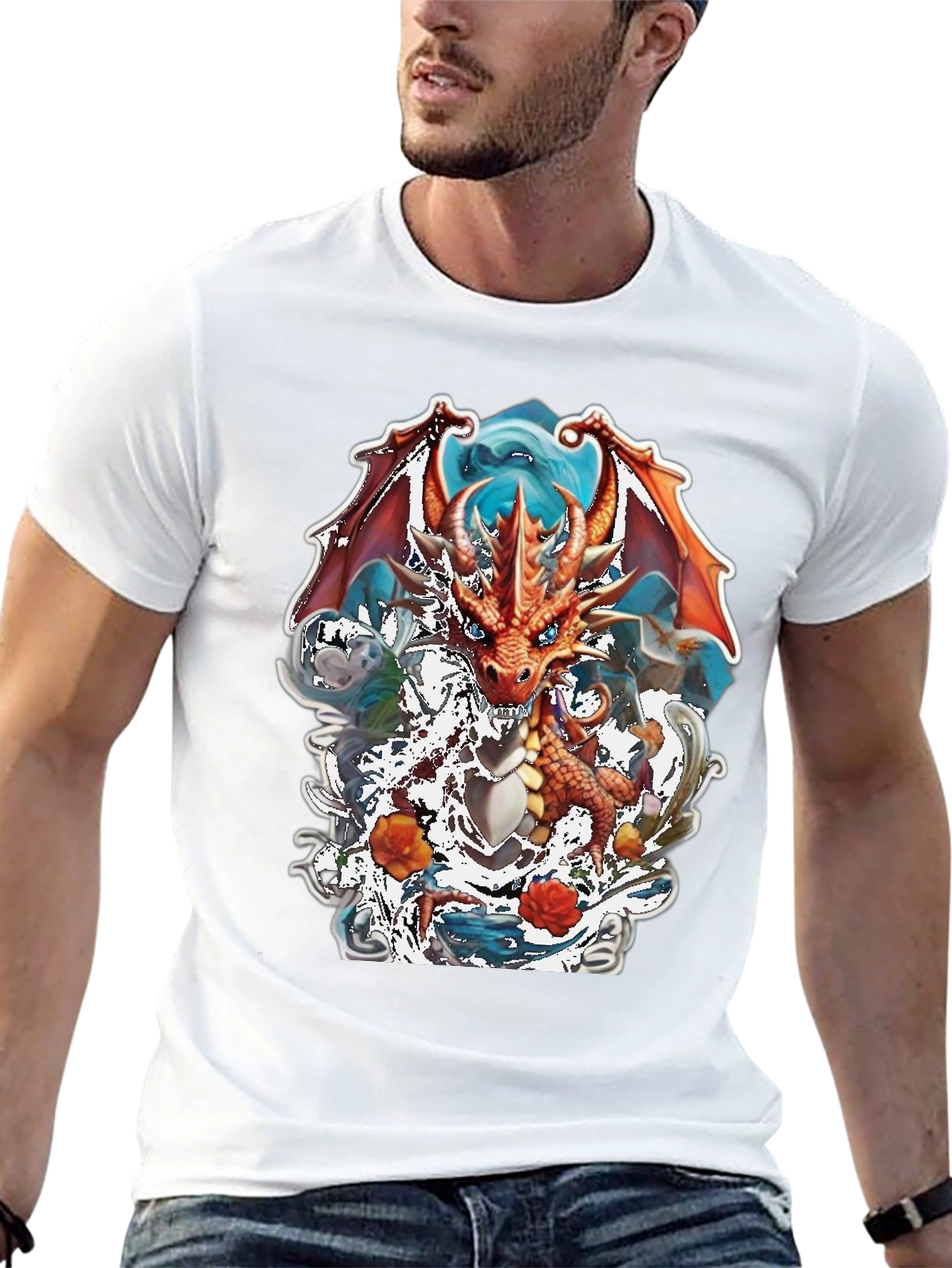 Dragon T-Shirt - Fantasy Graphic Tee
