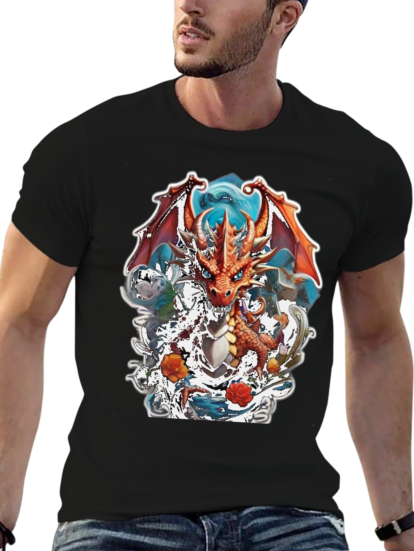Dragon T-Shirt - Fantasy Graphic Tee