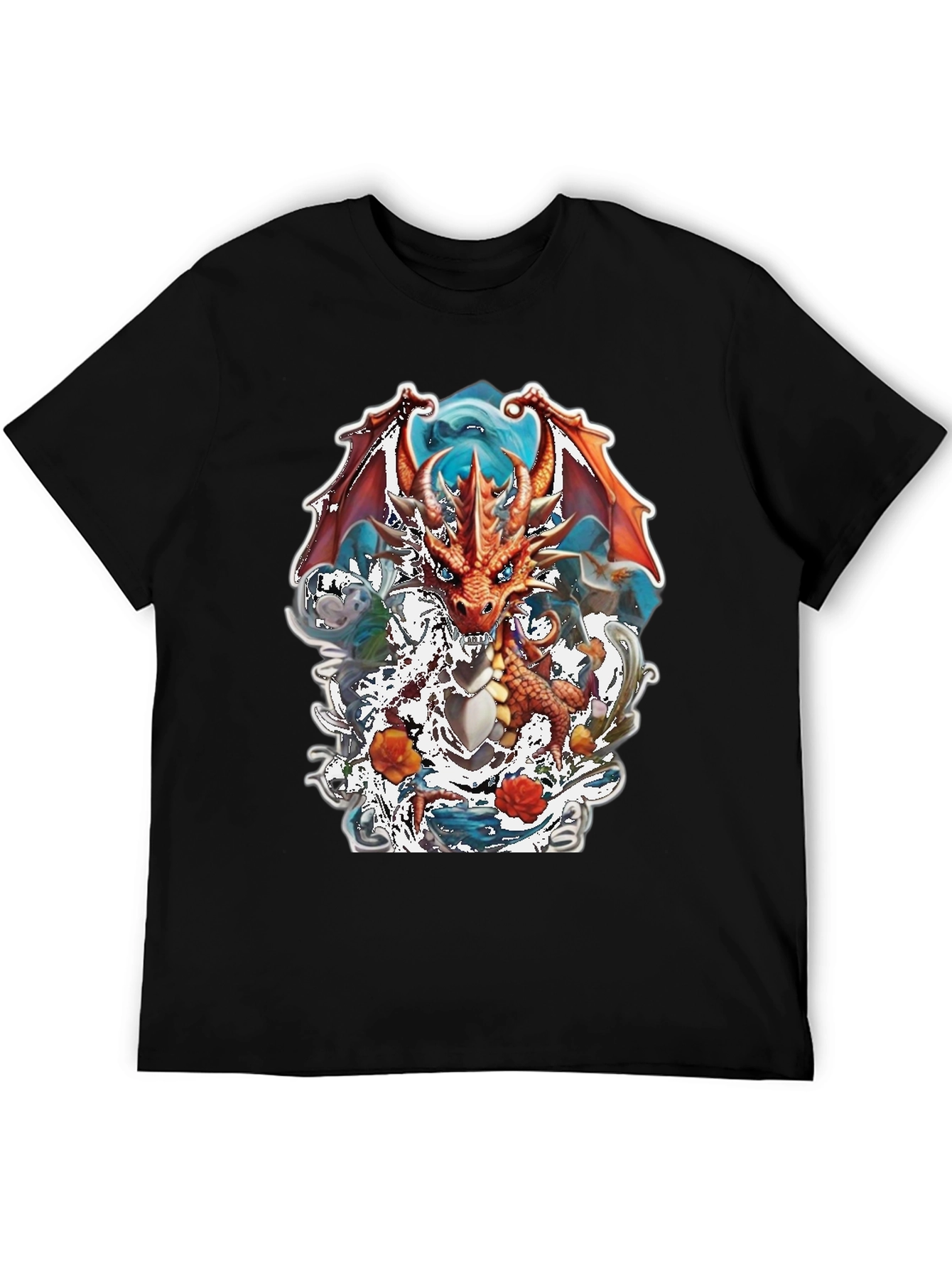 Dragon T-Shirt - Fantasy Graphic Tee