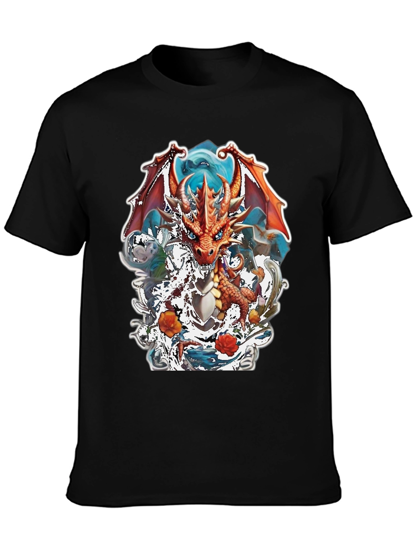 Dragon T-Shirt - Fantasy Graphic Tee
