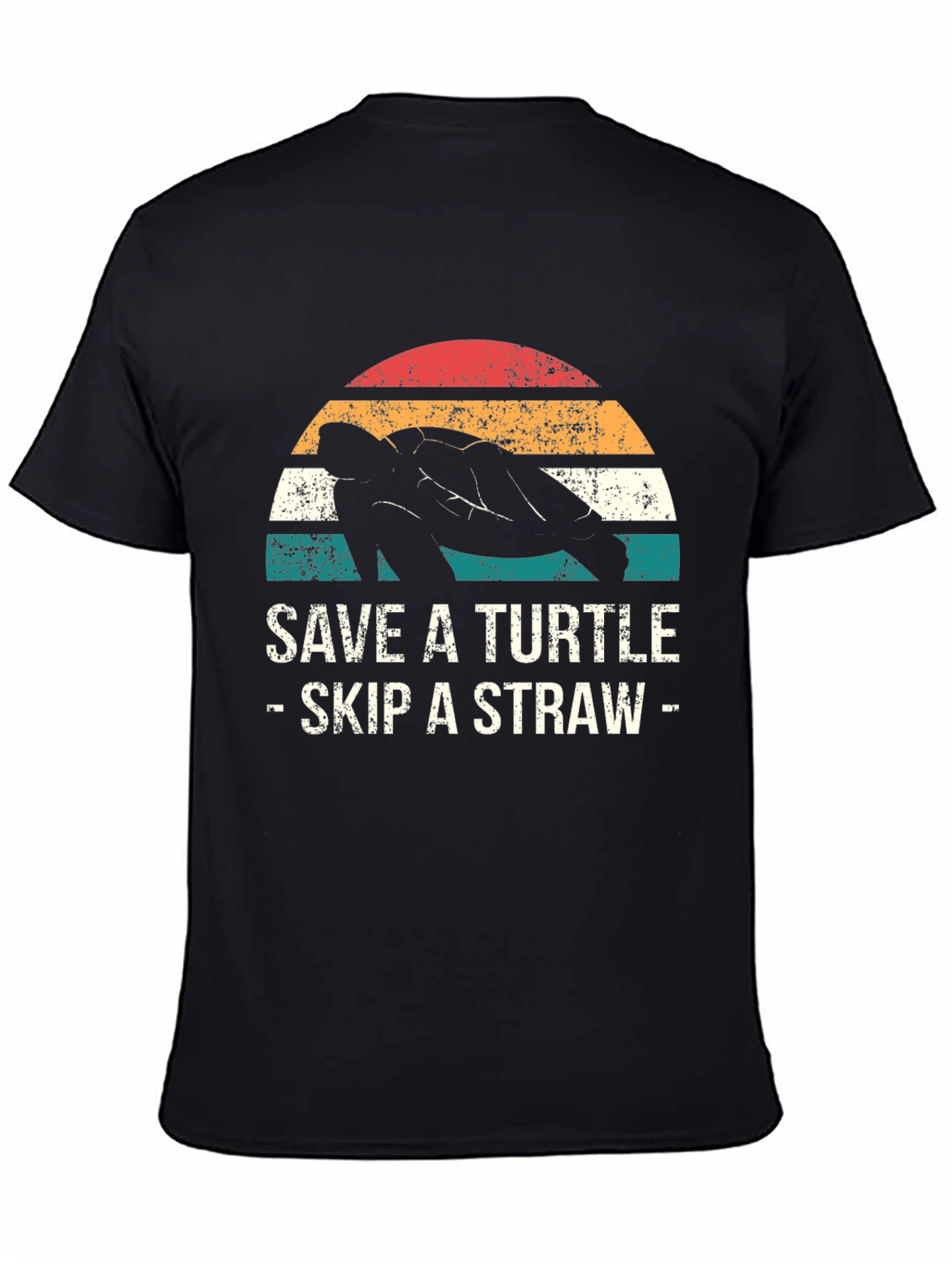Save a Turtle Skip a Straw Graphic Tee