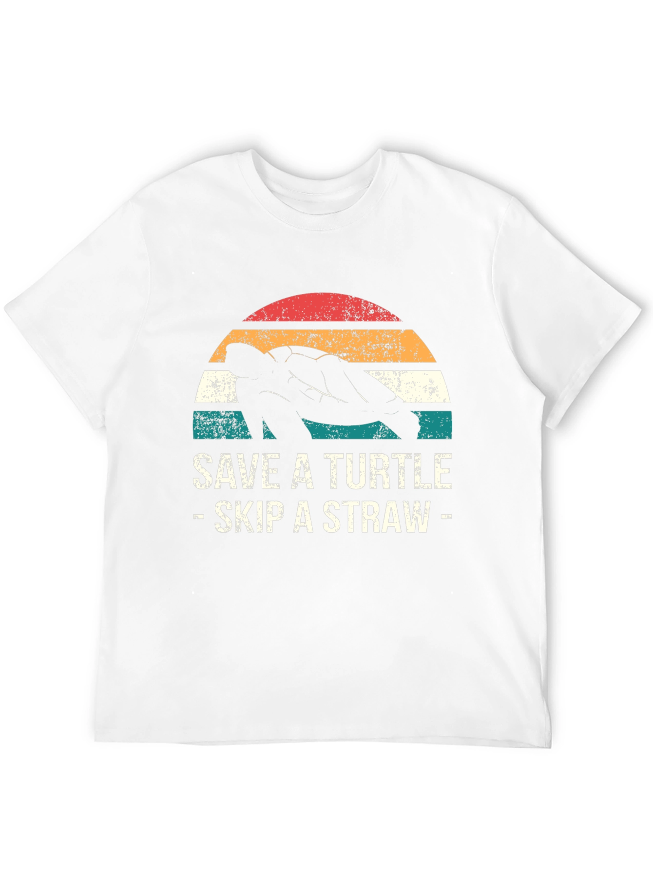 Save a Turtle Skip a Straw Graphic Tee