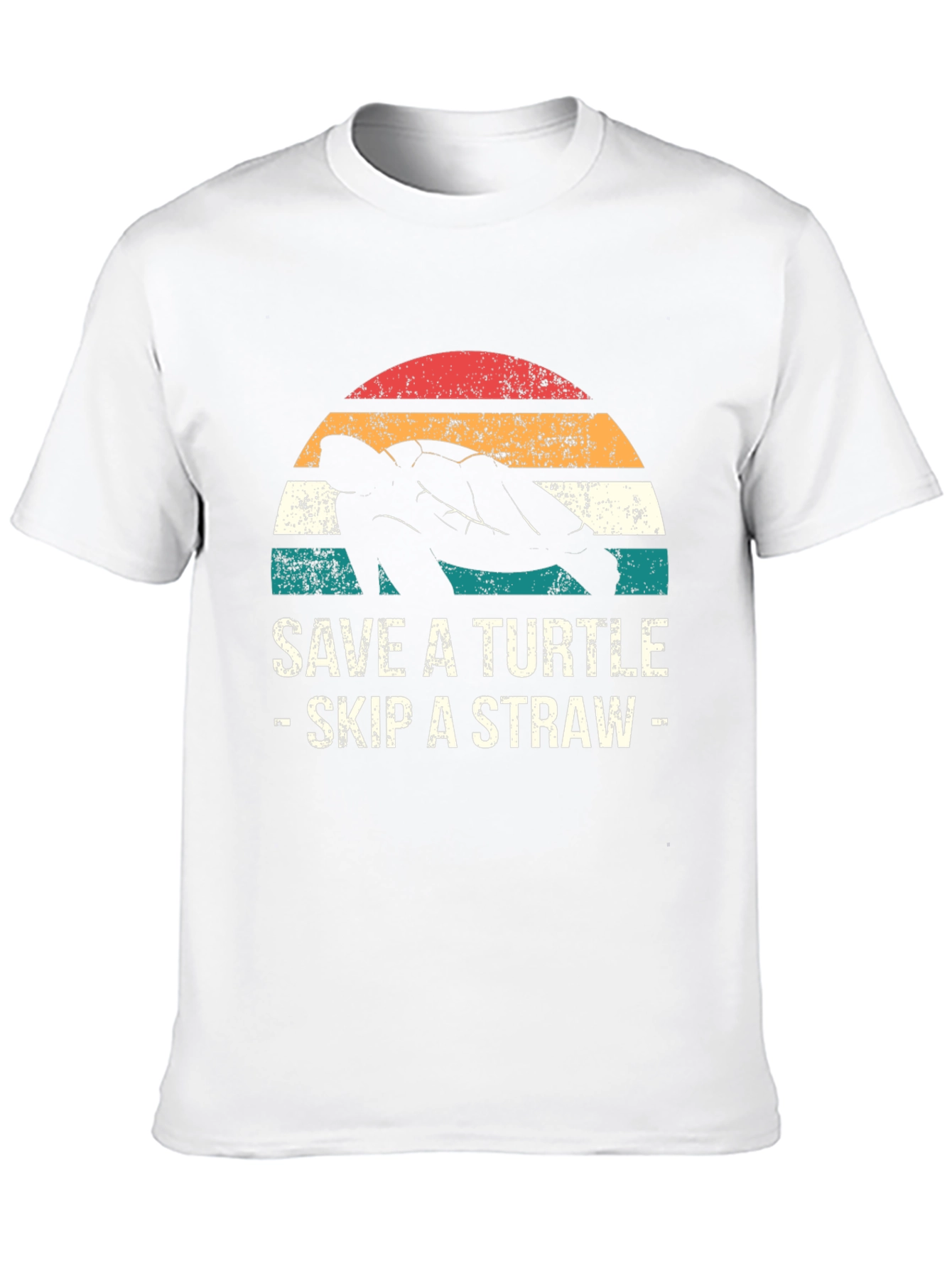 Save a Turtle Skip a Straw Graphic Tee