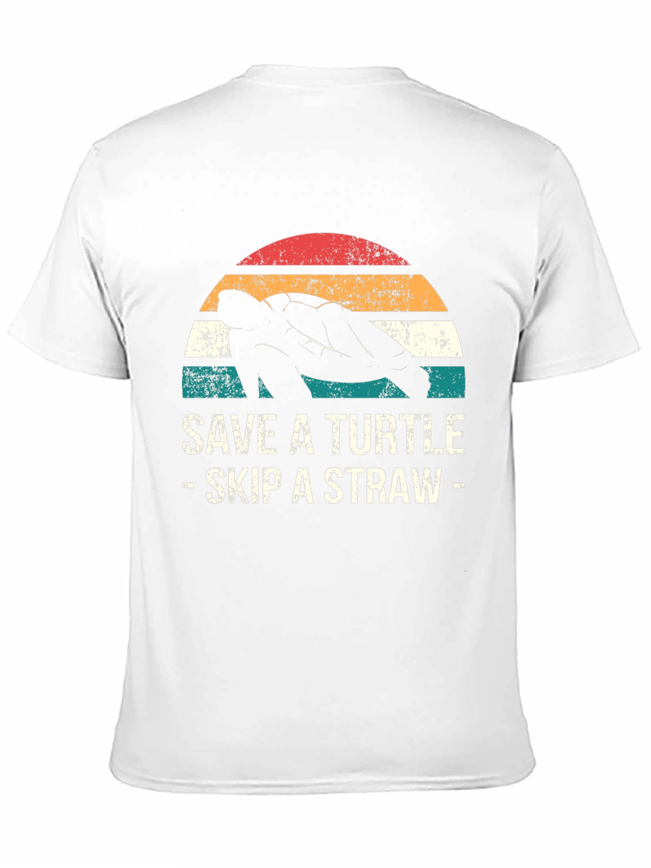 Save a Turtle Skip a Straw Graphic Tee