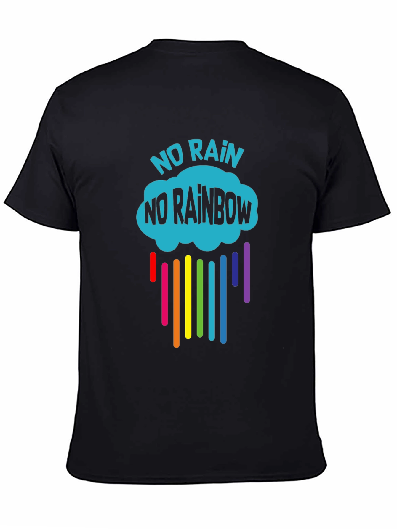 No Rain No Rainbow Graphic T-Shirt