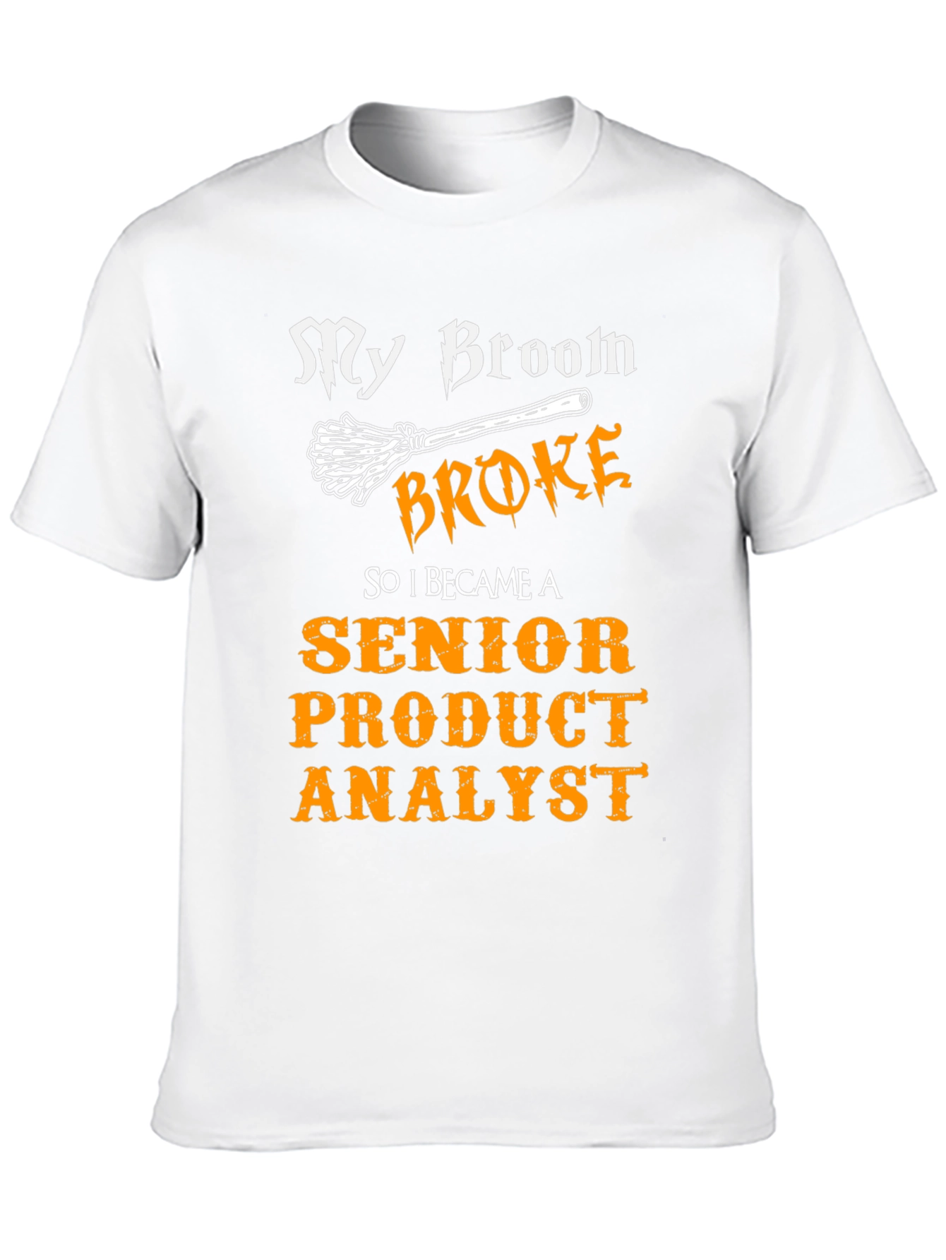 Senior Product Analyst Funny Halloween T-Shirt
