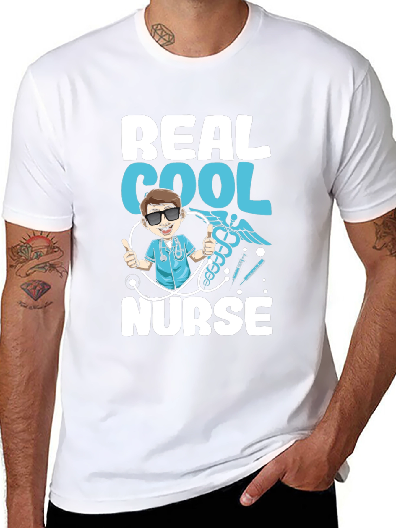 Cool Nurse T-Shirt - Medical Hero Tee