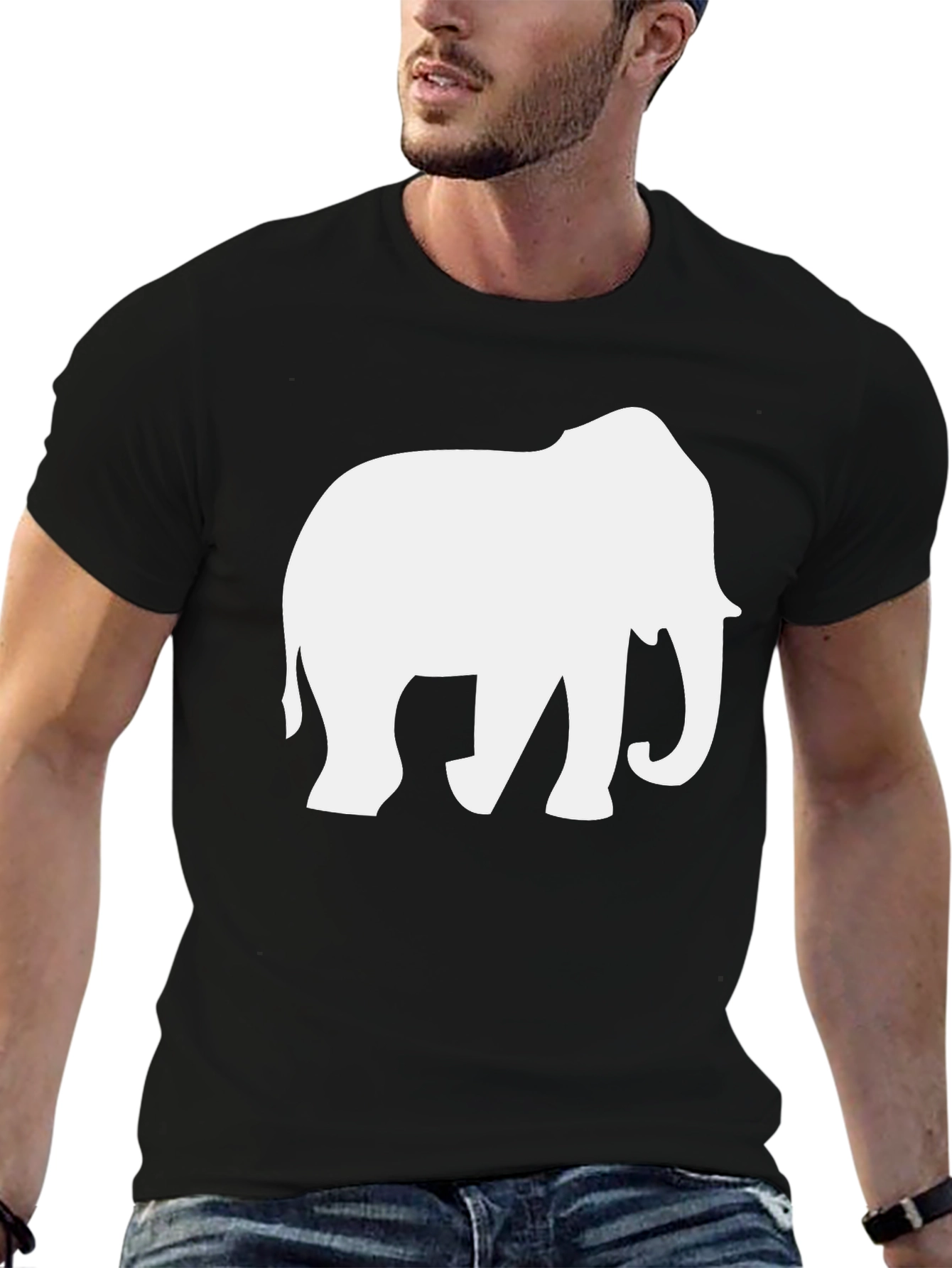 Elephant Graphic Tee - Bold Statement Shirt